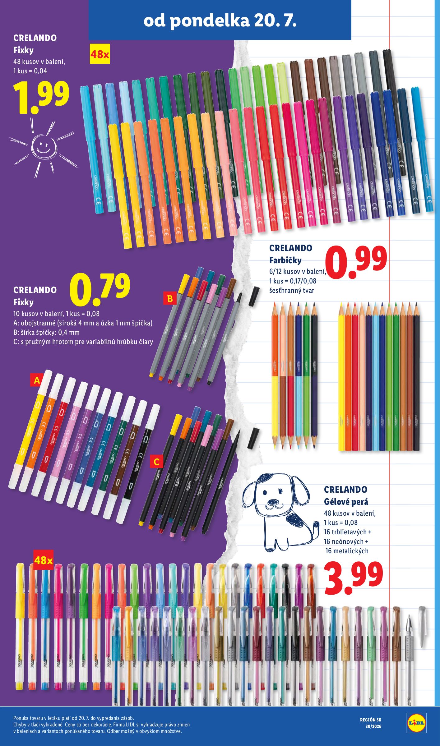 lidl - Nový Lidl leták od pondelka, 20.07.2026 do nedele, 26.07.2026 - page: 61