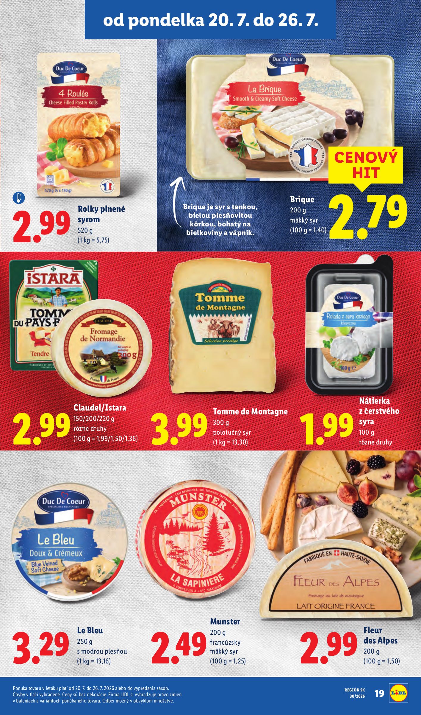 lidl - Nový Lidl leták od pondelka, 20.07.2026 do nedele, 26.07.2026 - page: 33