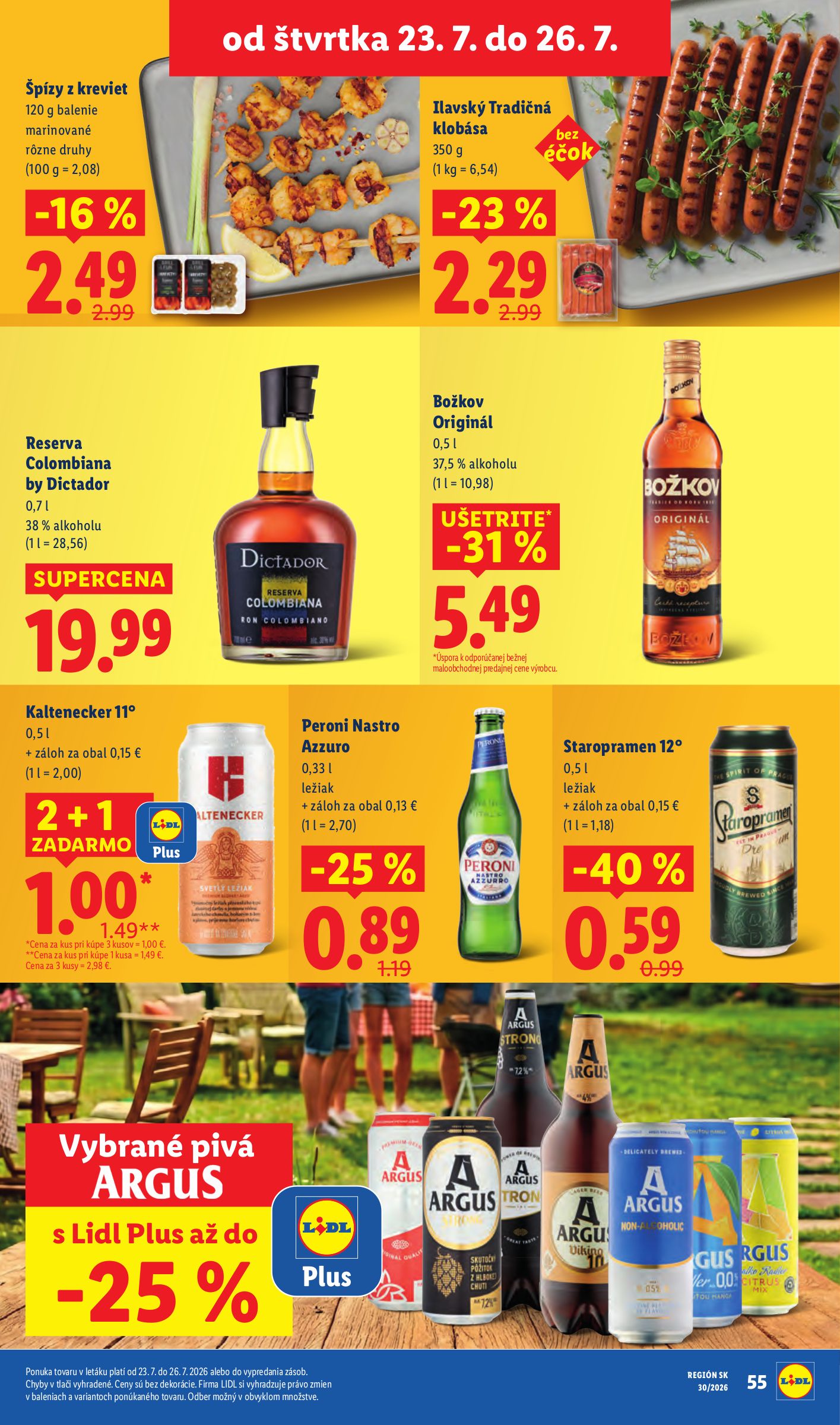 lidl - Nový Lidl leták od pondelka, 20.07.2026 do nedele, 26.07.2026 - page: 77