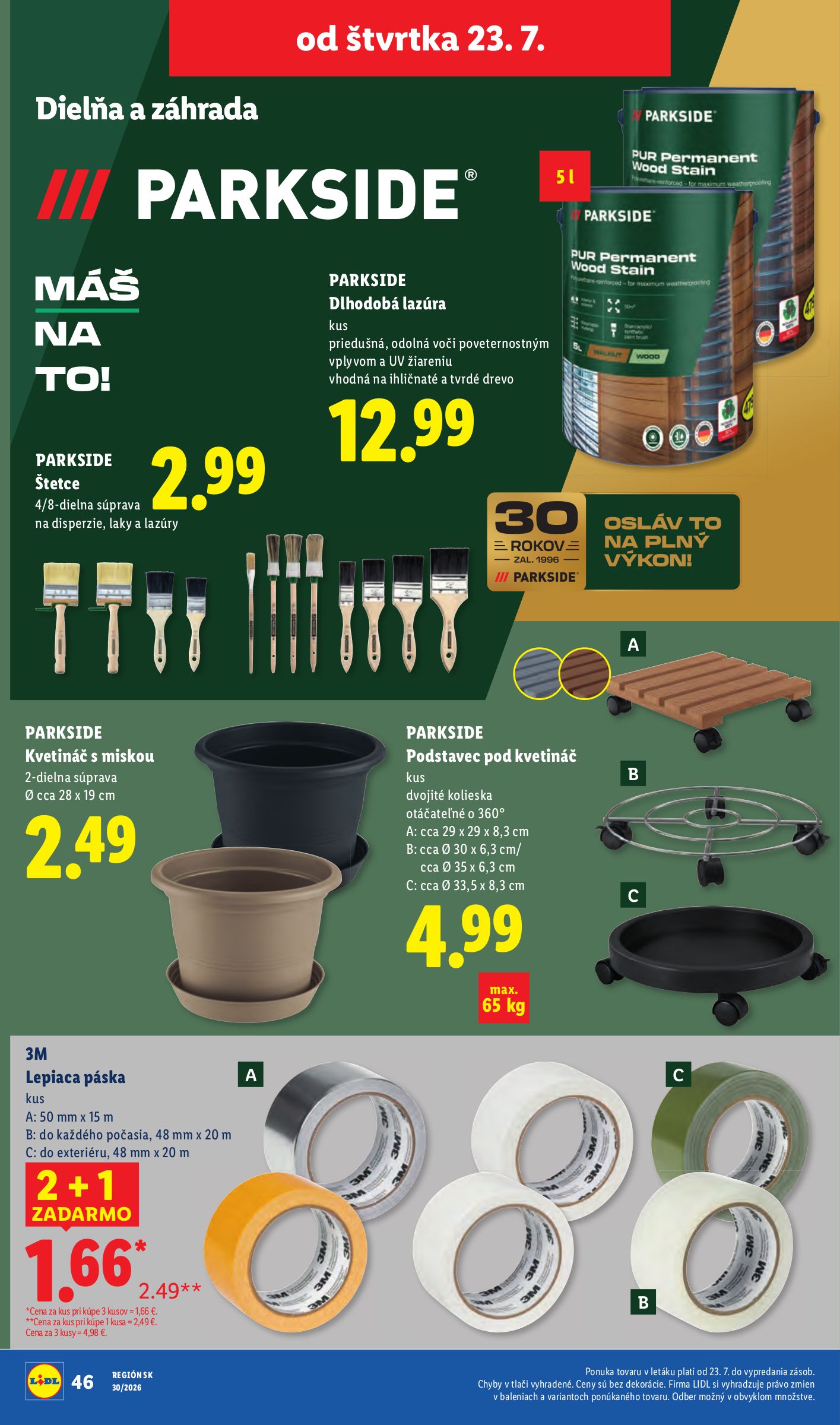 lidl - Nový Lidl leták od pondelka, 20.07.2026 do nedele, 26.07.2026 - page: 94