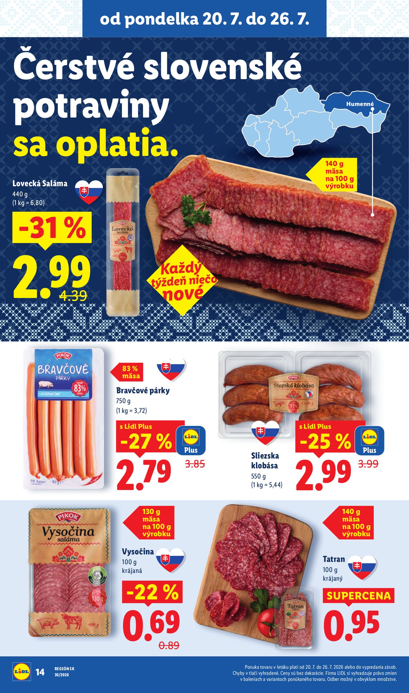 lidl - Nový Lidl leták od pondelka, 20.07.2026 do nedele, 26.07.2026 - page: 26