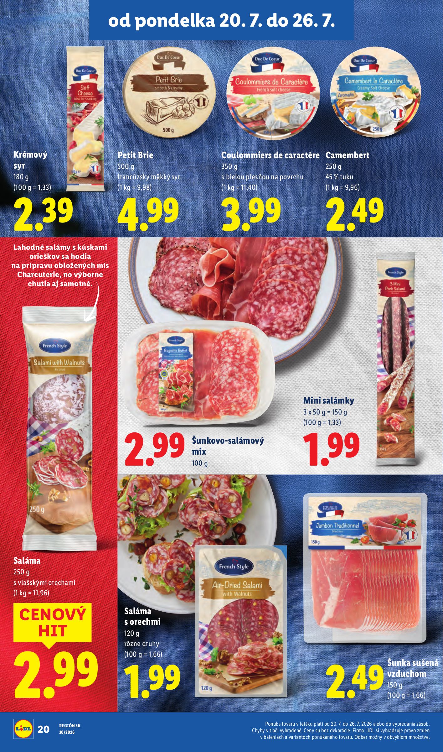 lidl - Nový Lidl leták od pondelka, 20.07.2026 do nedele, 26.07.2026 - page: 34