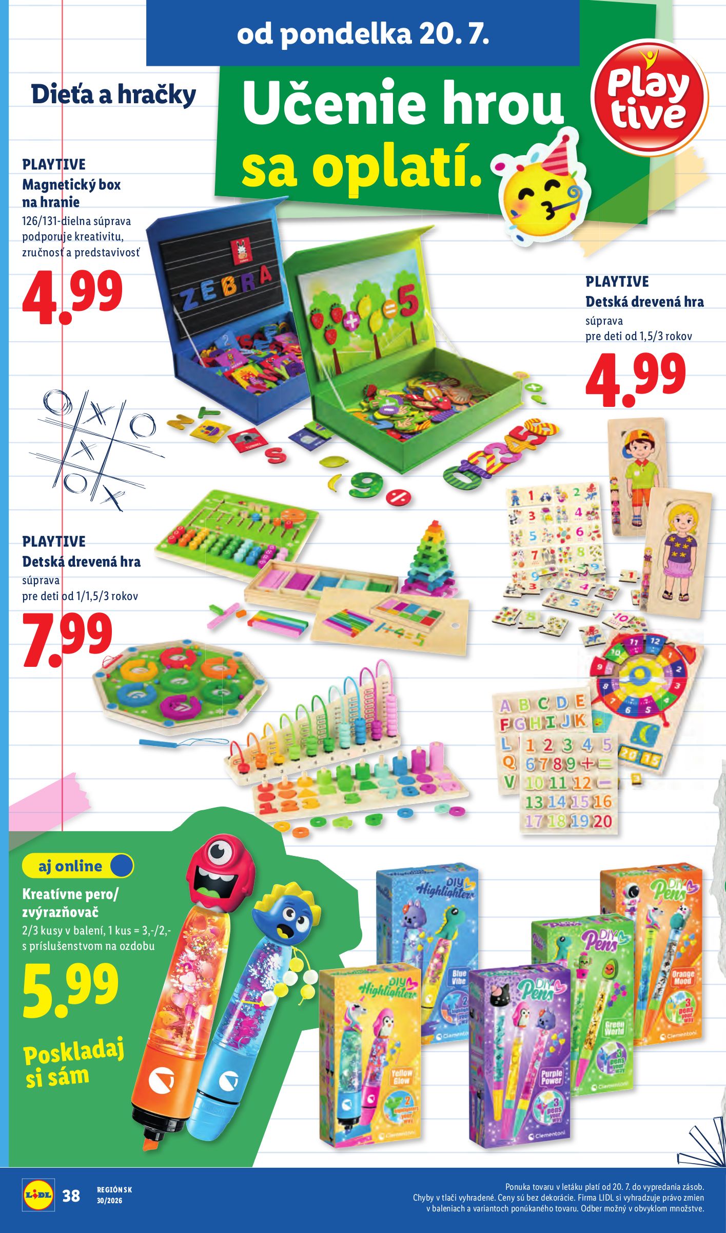 lidl - Nový Lidl leták od pondelka, 20.07.2026 do nedele, 26.07.2026 - page: 64