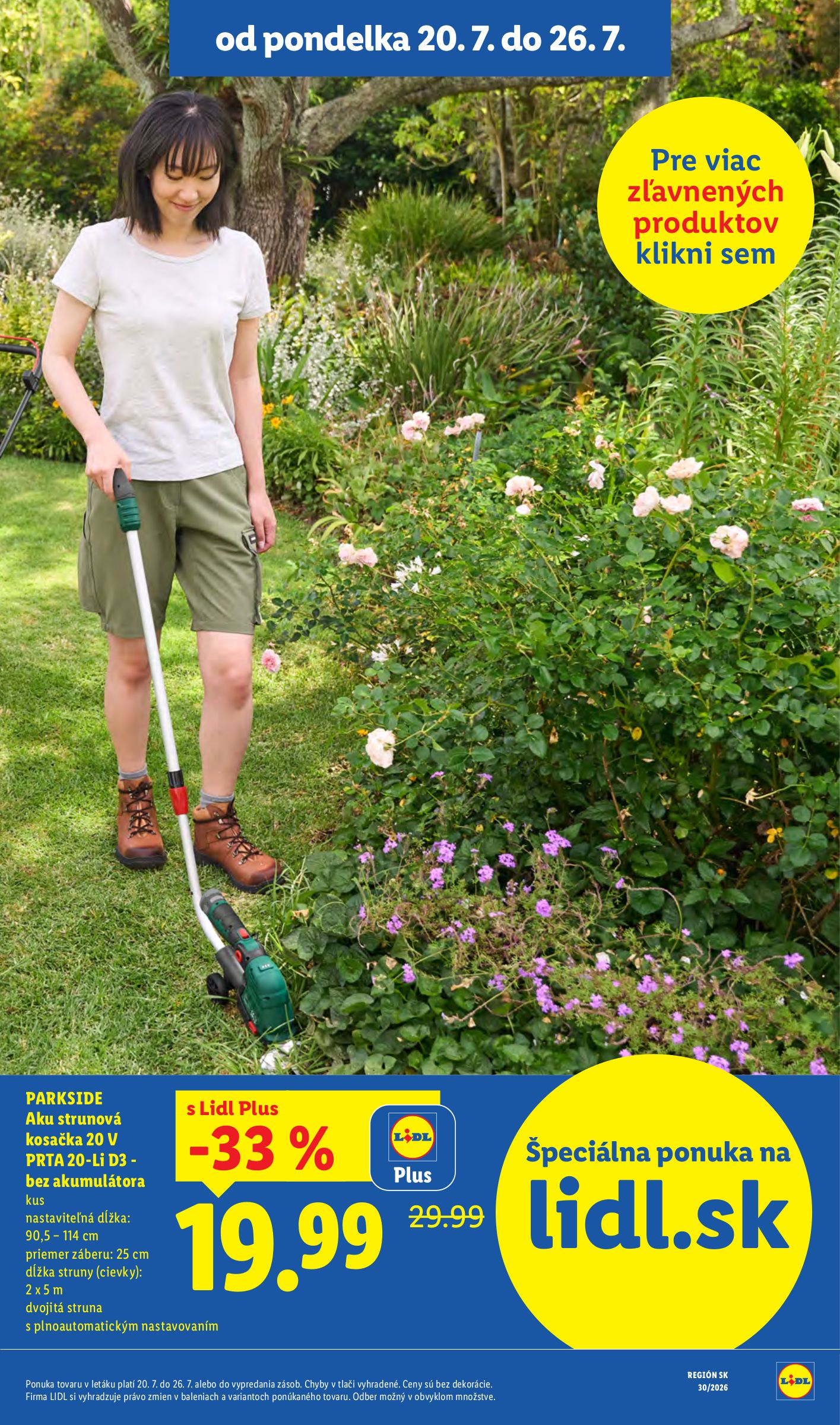 lidl - Aktuálny Lidl leták od pondelka, 20.07.2026 do nedele, 26.07.2026 - page: 10