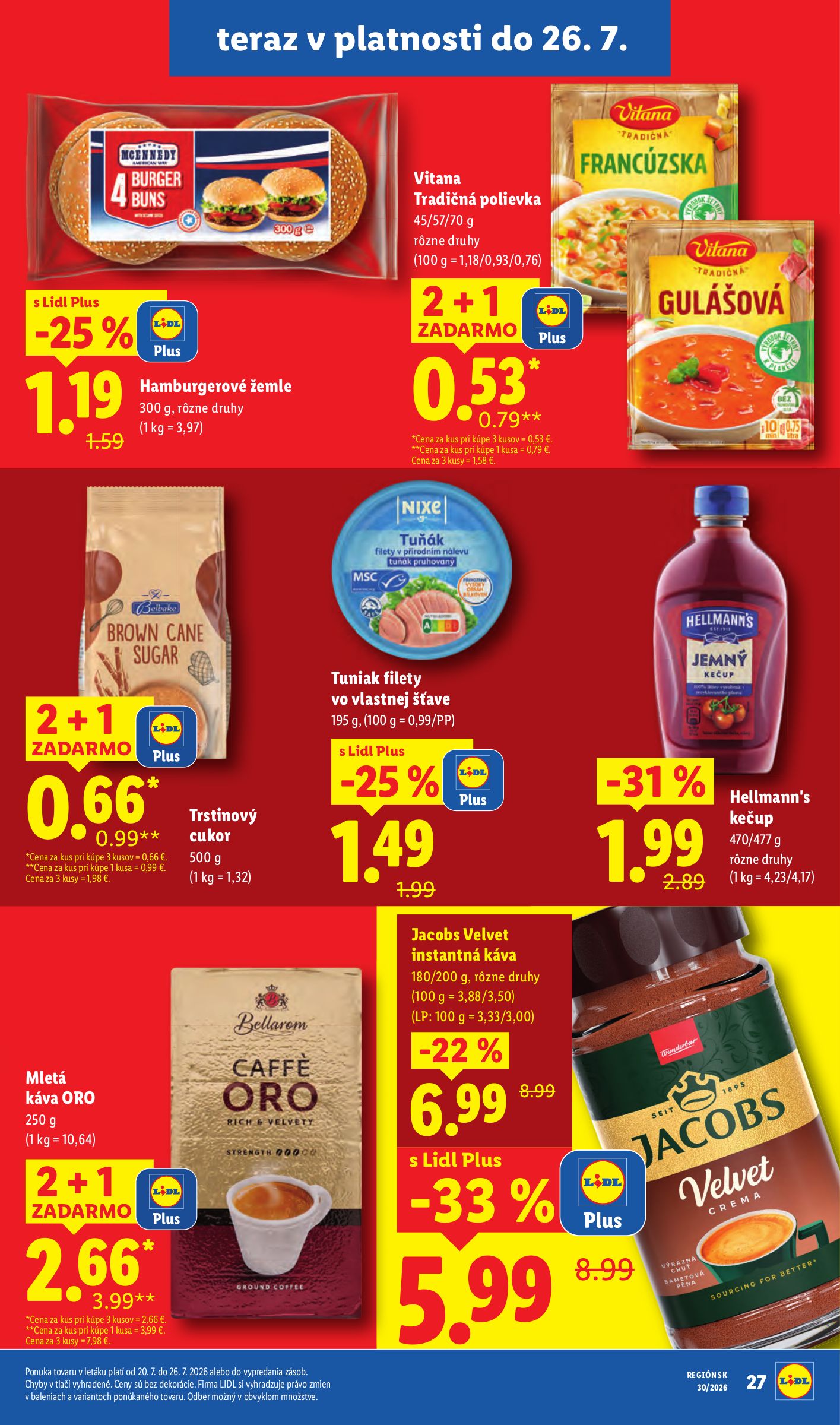 lidl - Aktuálny Lidl leták od pondelka, 20.07.2026 do nedele, 26.07.2026 - page: 65