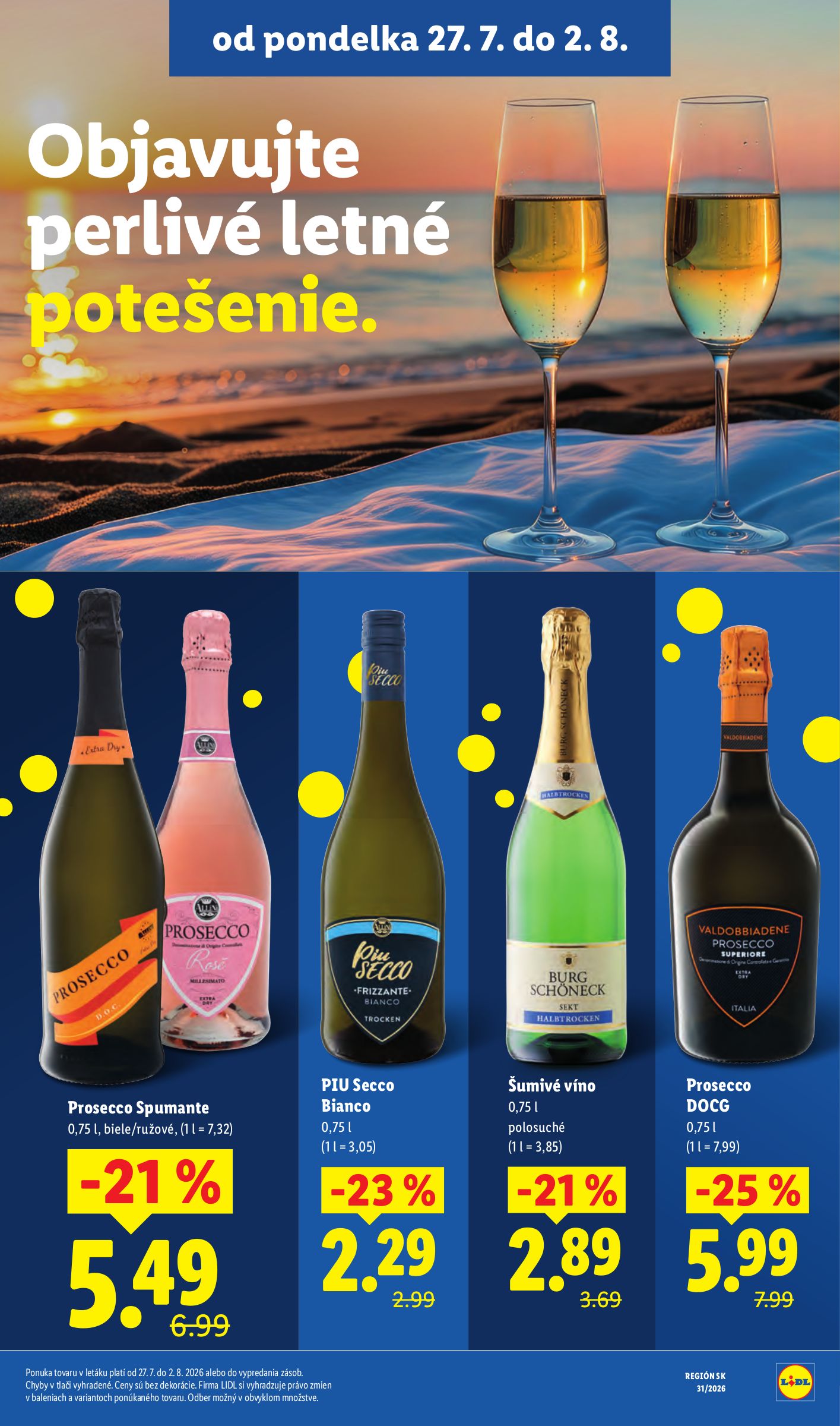 lidl - Nový Lidl leták od pondelka, 27.07.2026 do nedele, 02.08.2026 - page: 44