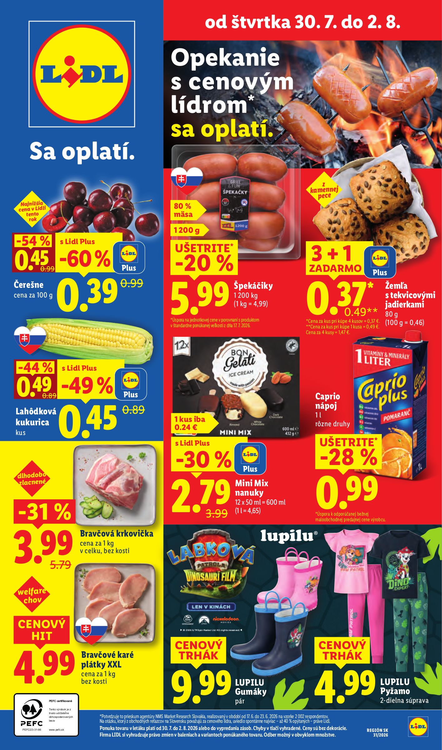 lidl - Nový Lidl leták od pondelka, 27.07.2026 do nedele, 02.08.2026 - page: 62