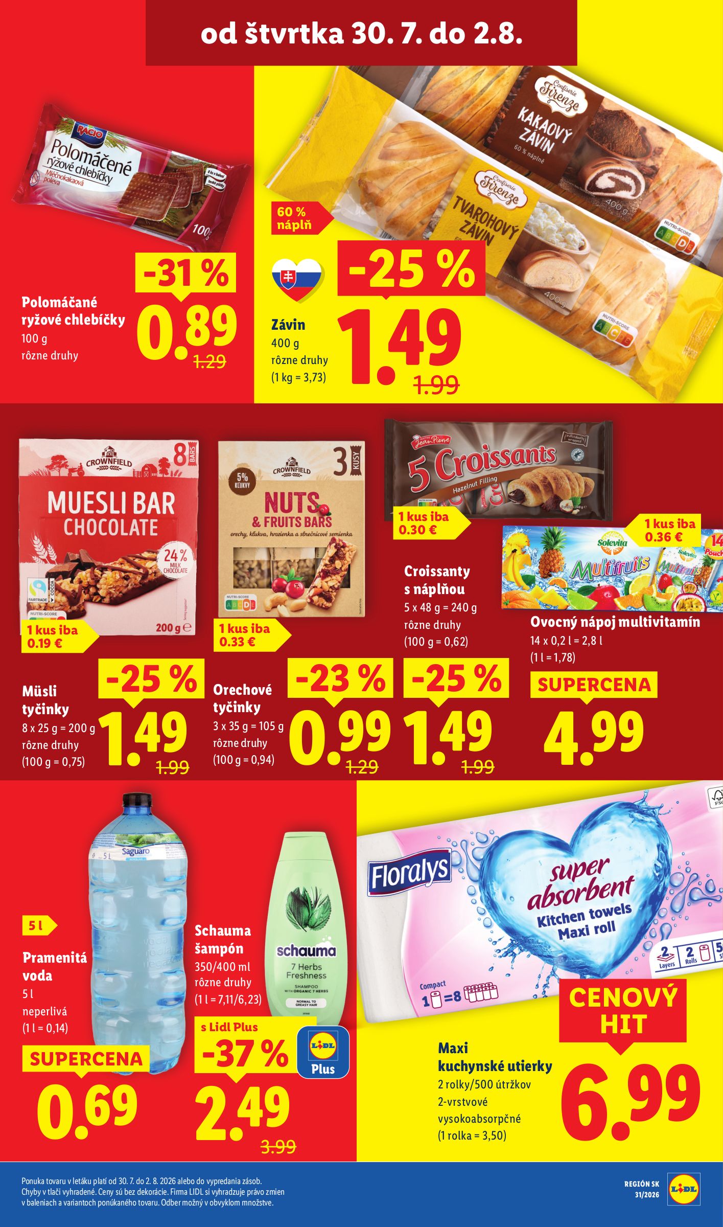 lidl - Nový Lidl leták od pondelka, 27.07.2026 do nedele, 02.08.2026 - page: 83