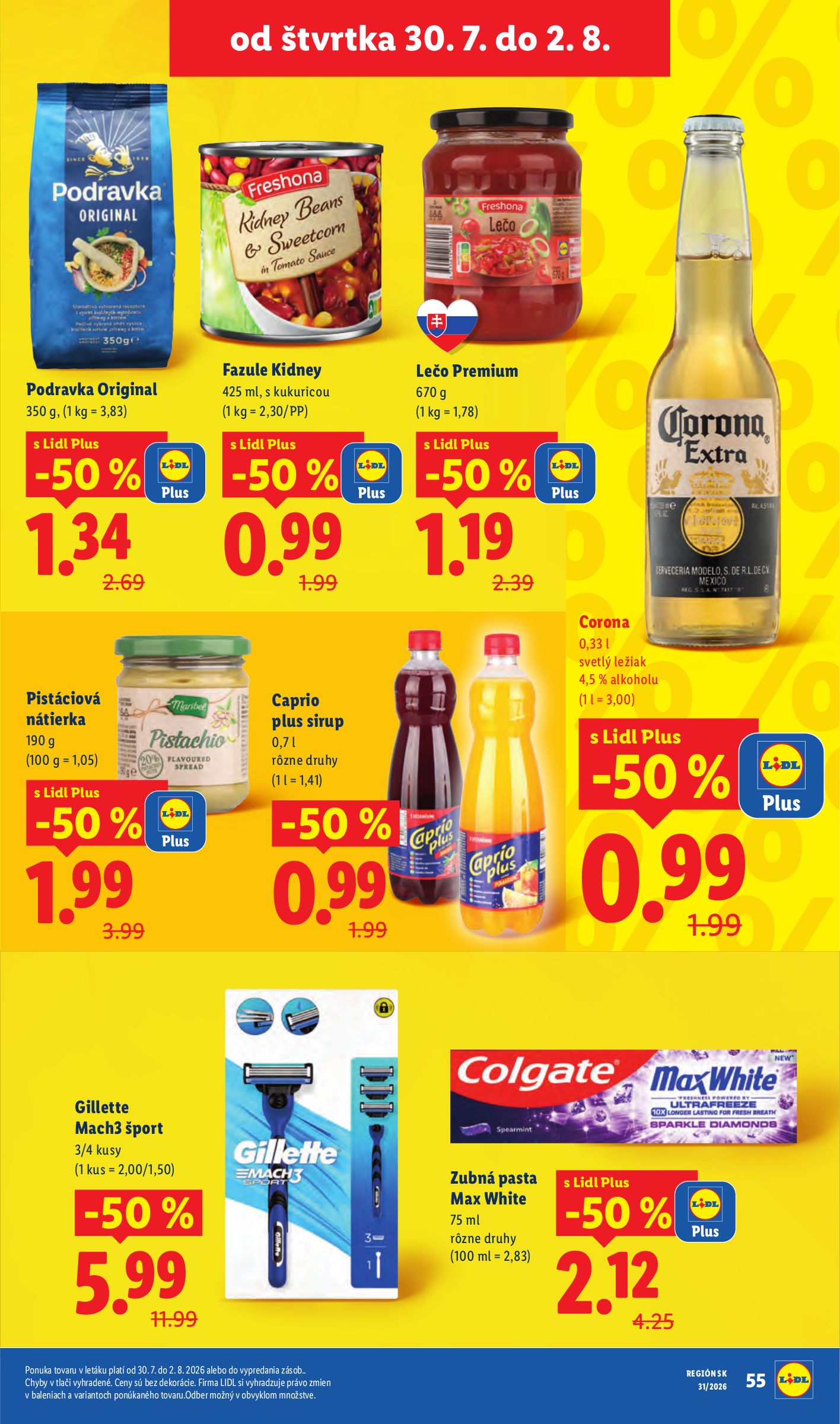 lidl - Nový Lidl leták od pondelka, 27.07.2026 do nedele, 02.08.2026 - page: 85