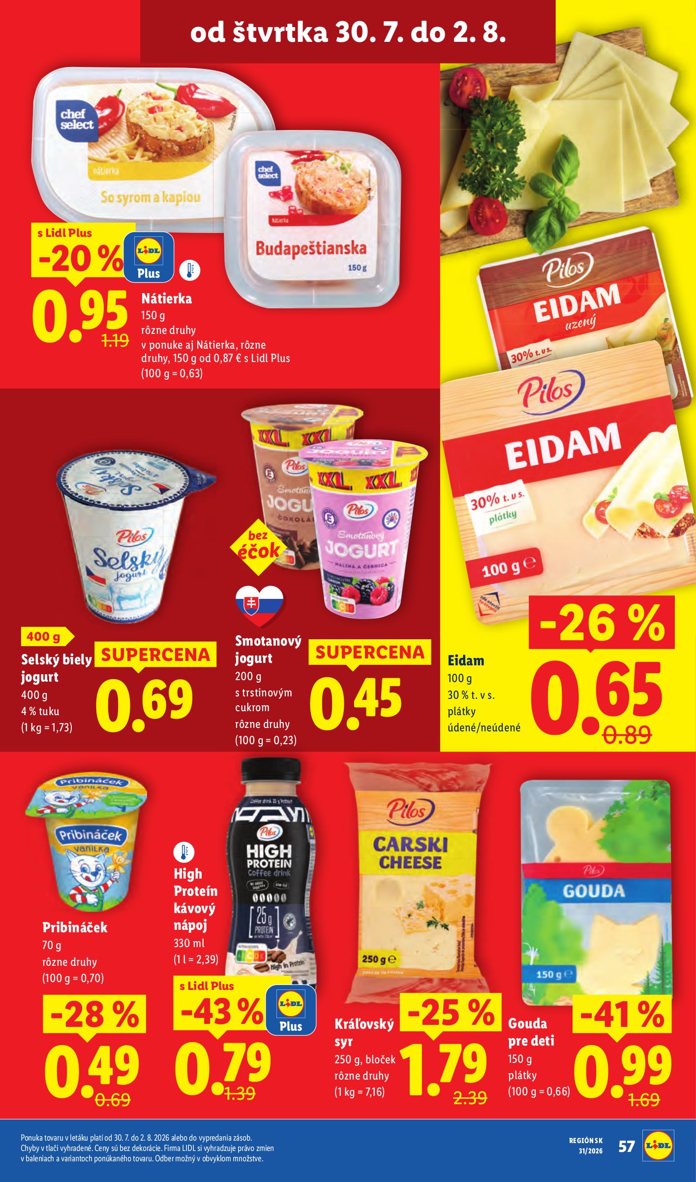 lidl - Nový Lidl leták od pondelka, 27.07.2026 do nedele, 02.08.2026 - page: 81