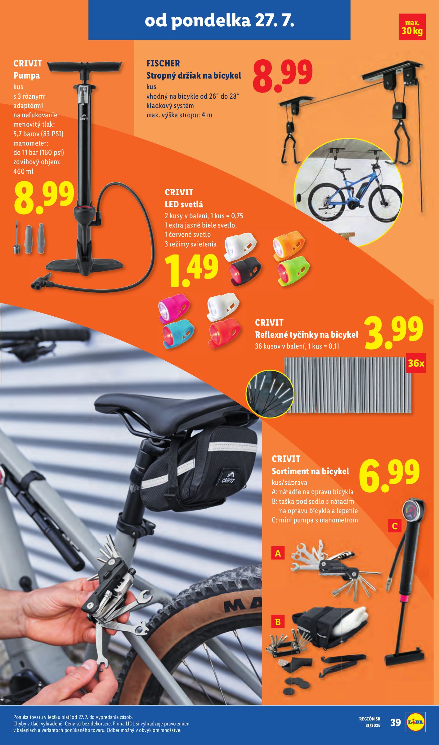 lidl - Nový Lidl leták od pondelka, 27.07.2026 do nedele, 02.08.2026 - page: 60
