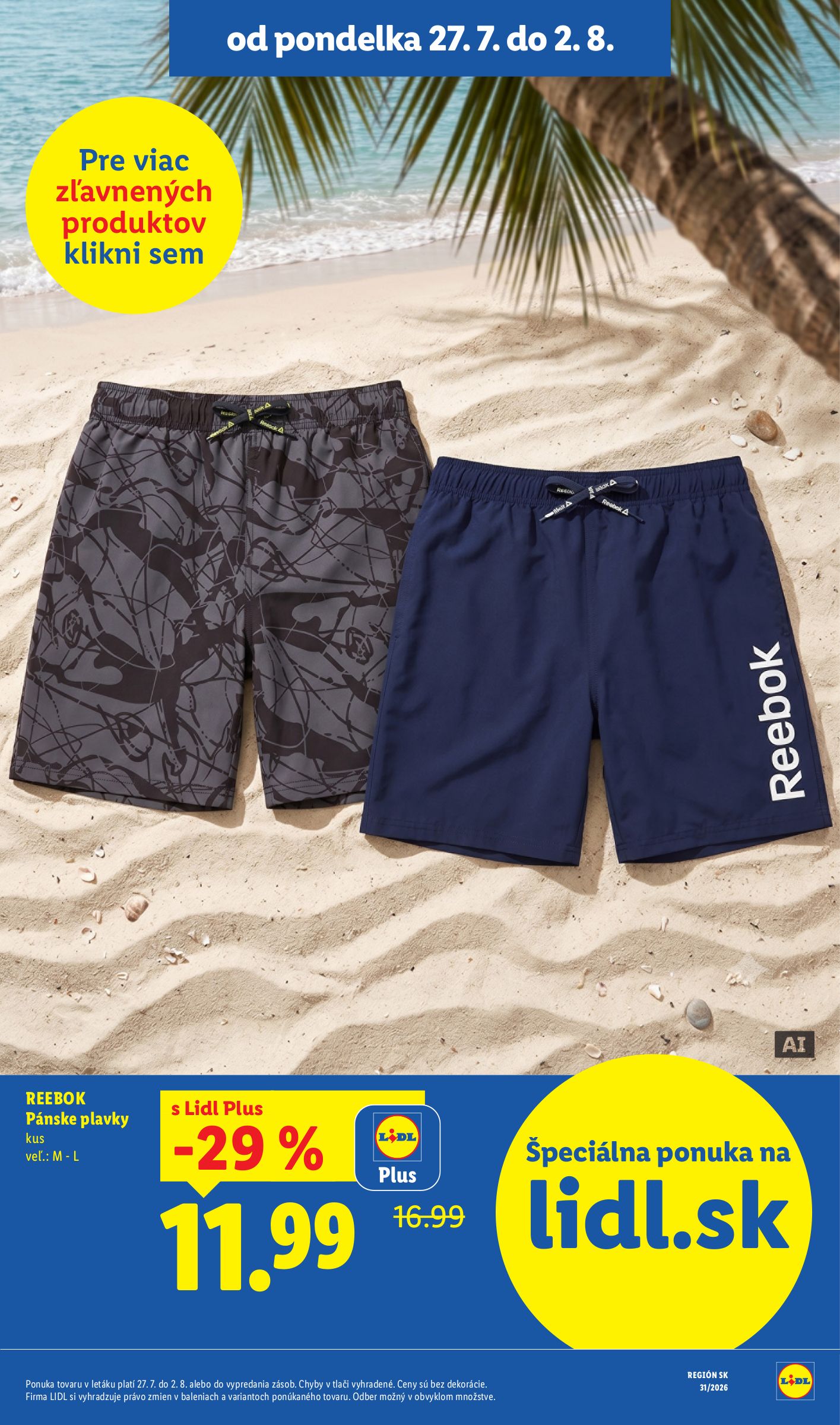 lidl - Nový Lidl leták od pondelka, 27.07.2026 do nedele, 02.08.2026 - page: 9