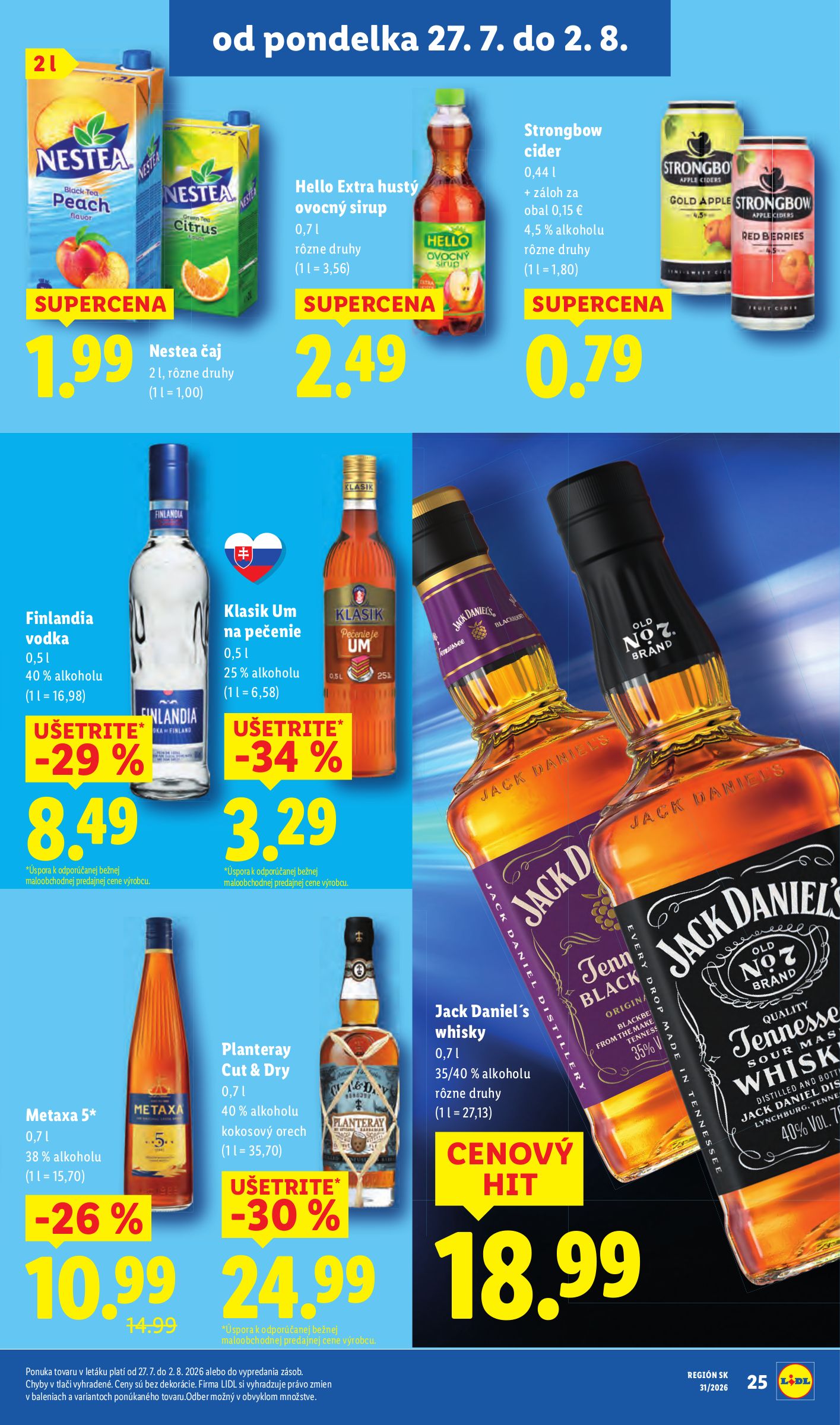 lidl - Nový Lidl leták od pondelka, 27.07.2026 do nedele, 02.08.2026 - page: 35