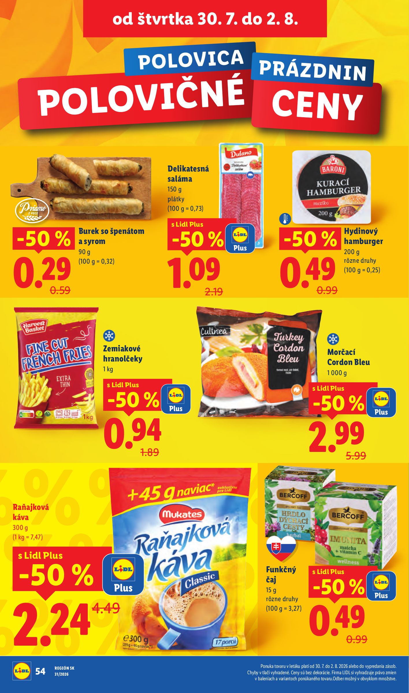 lidl - Nový Lidl leták od pondelka, 27.07.2026 do nedele, 02.08.2026 - page: 84