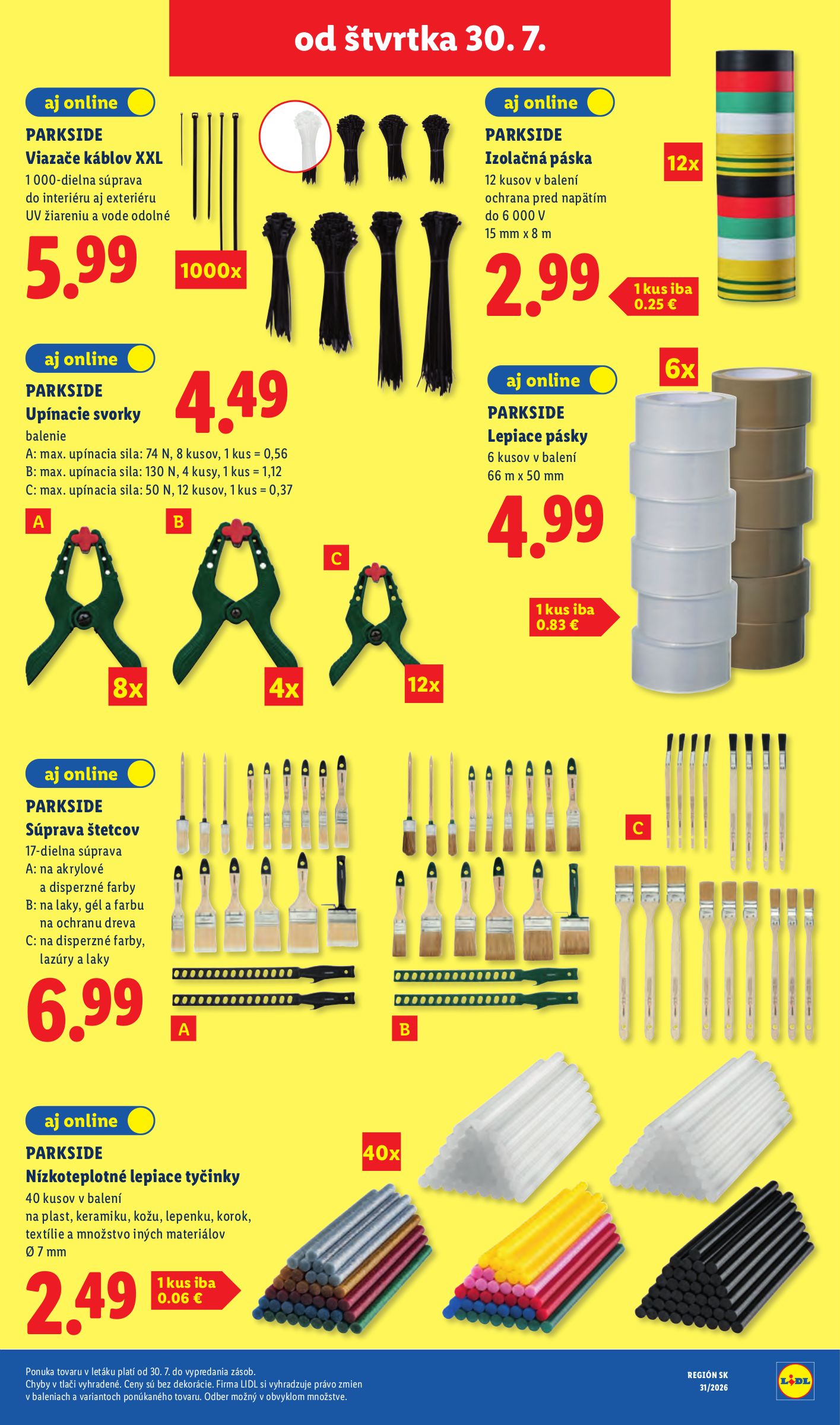 lidl - Nový Lidl leták od pondelka, 27.07.2026 do nedele, 02.08.2026 - page: 95