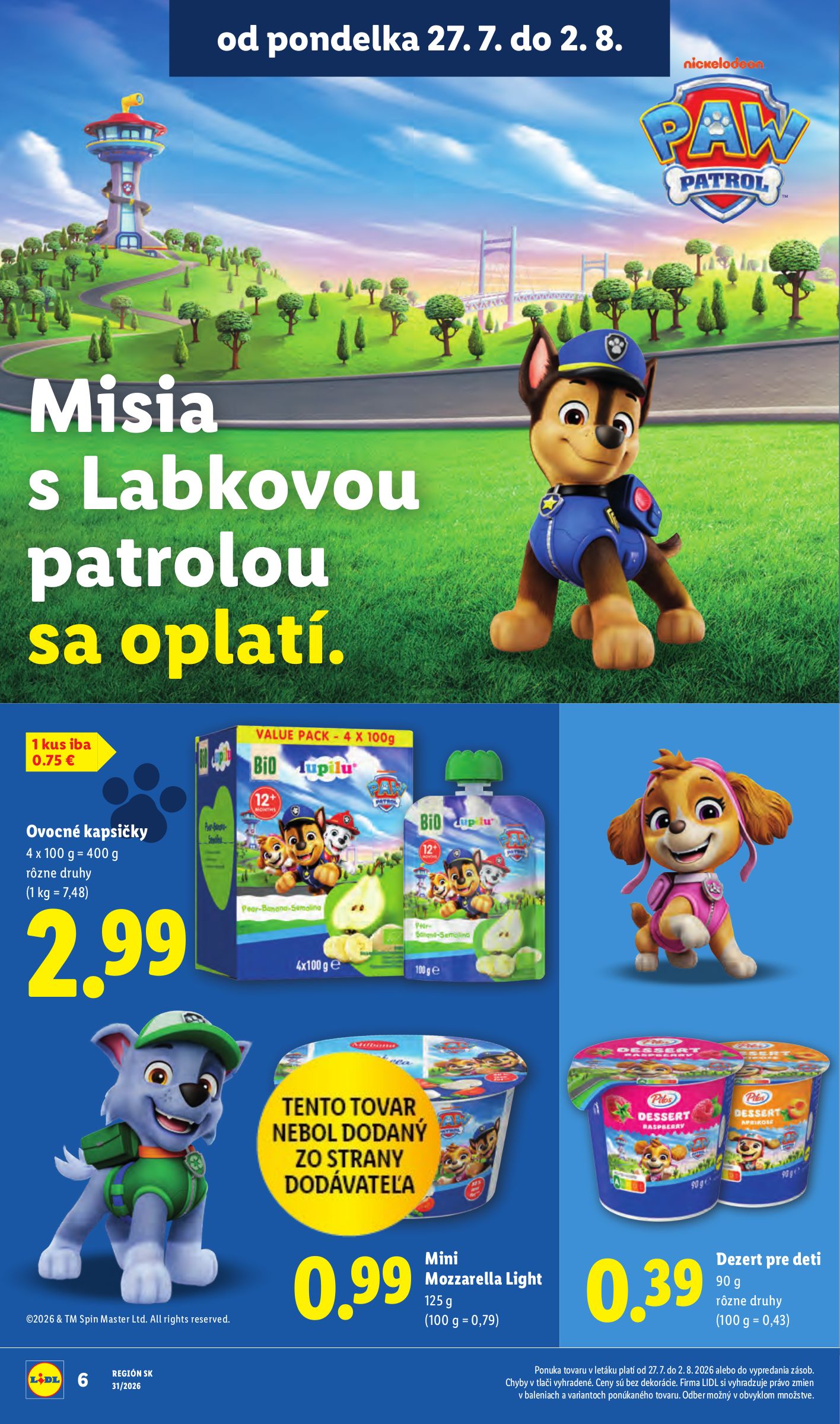 lidl - Nový Lidl leták od pondelka, 27.07.2026 do nedele, 02.08.2026 - page: 38