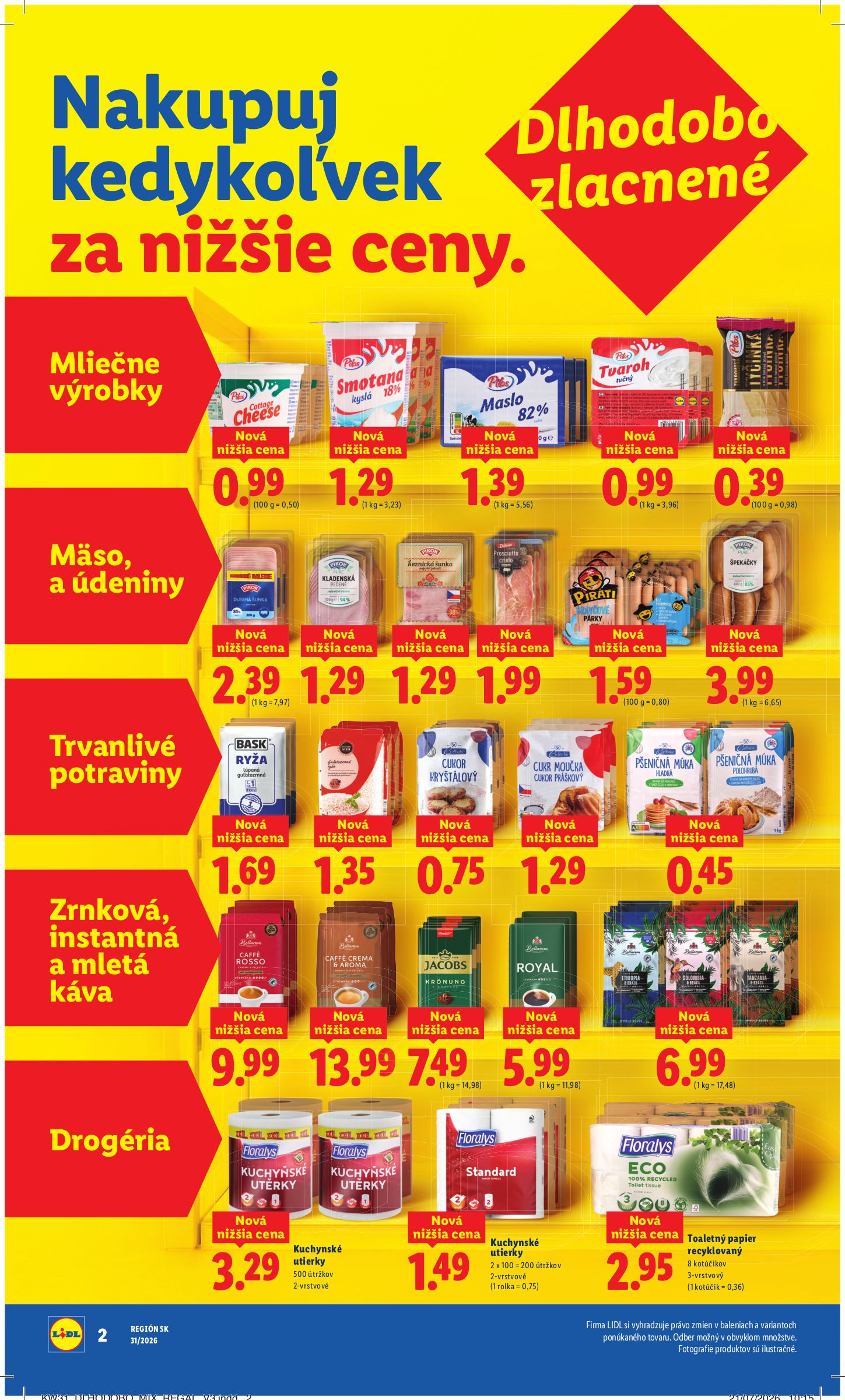 lidl - Nový Lidl leták od pondelka, 27.07.2026 do nedele, 02.08.2026 - page: 4