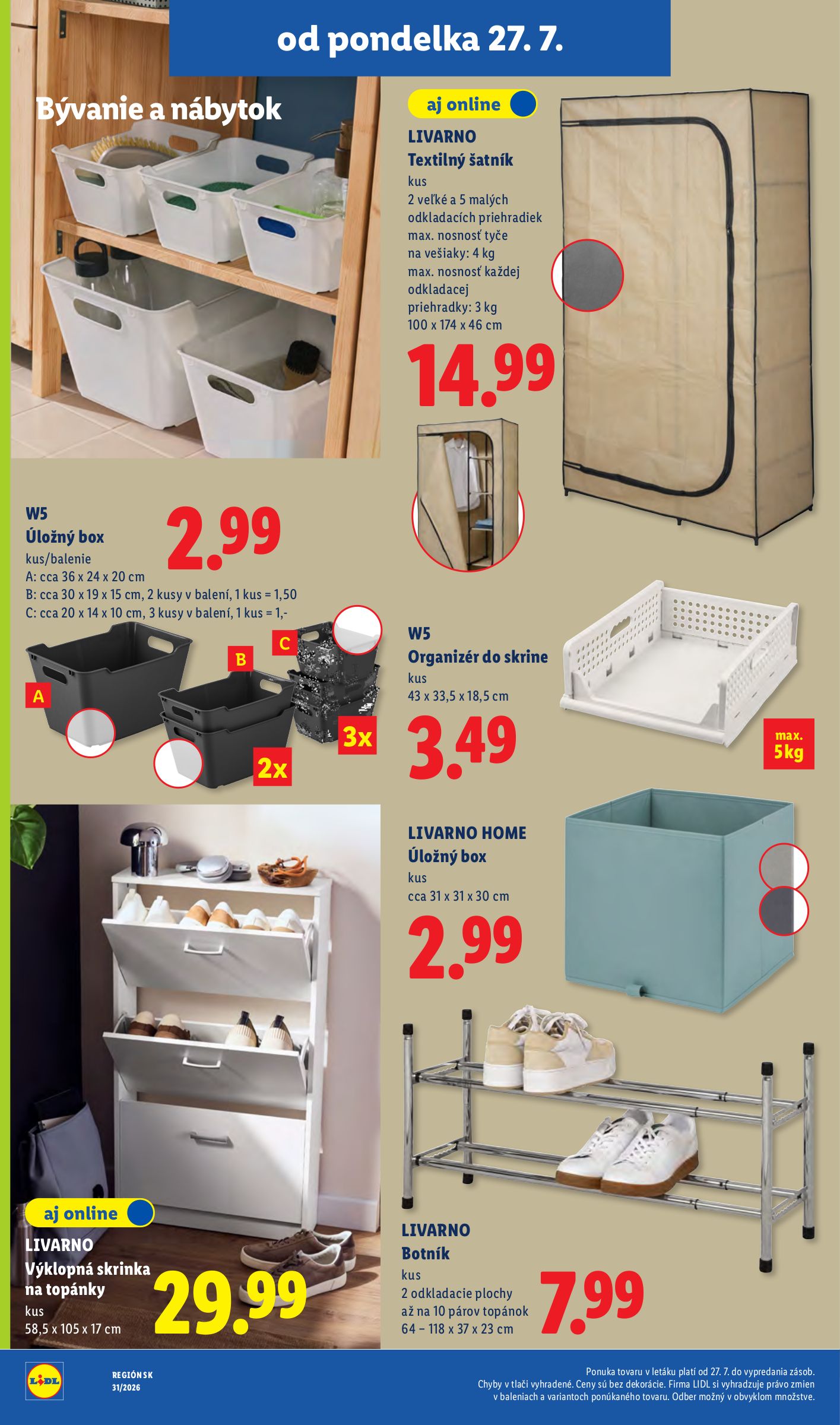 lidl - Nový Lidl leták od pondelka, 27.07.2026 do nedele, 02.08.2026 - page: 54