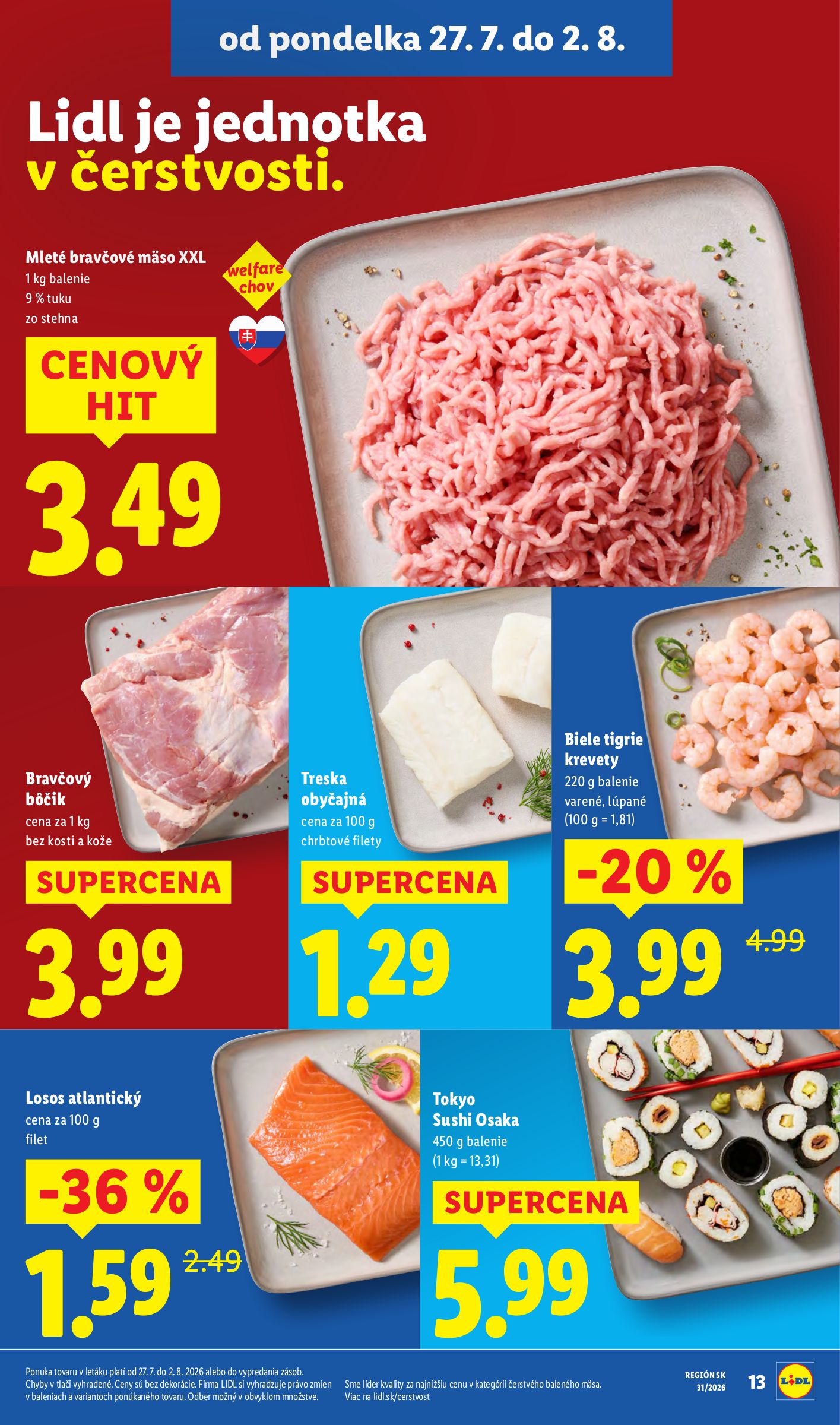 lidl - Nový Lidl leták od pondelka, 27.07.2026 do nedele, 02.08.2026 - page: 15