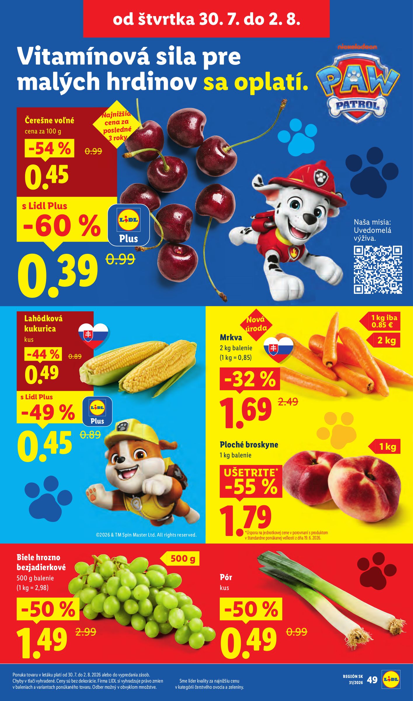 lidl - Nový Lidl leták od pondelka, 27.07.2026 do nedele, 02.08.2026 - page: 64