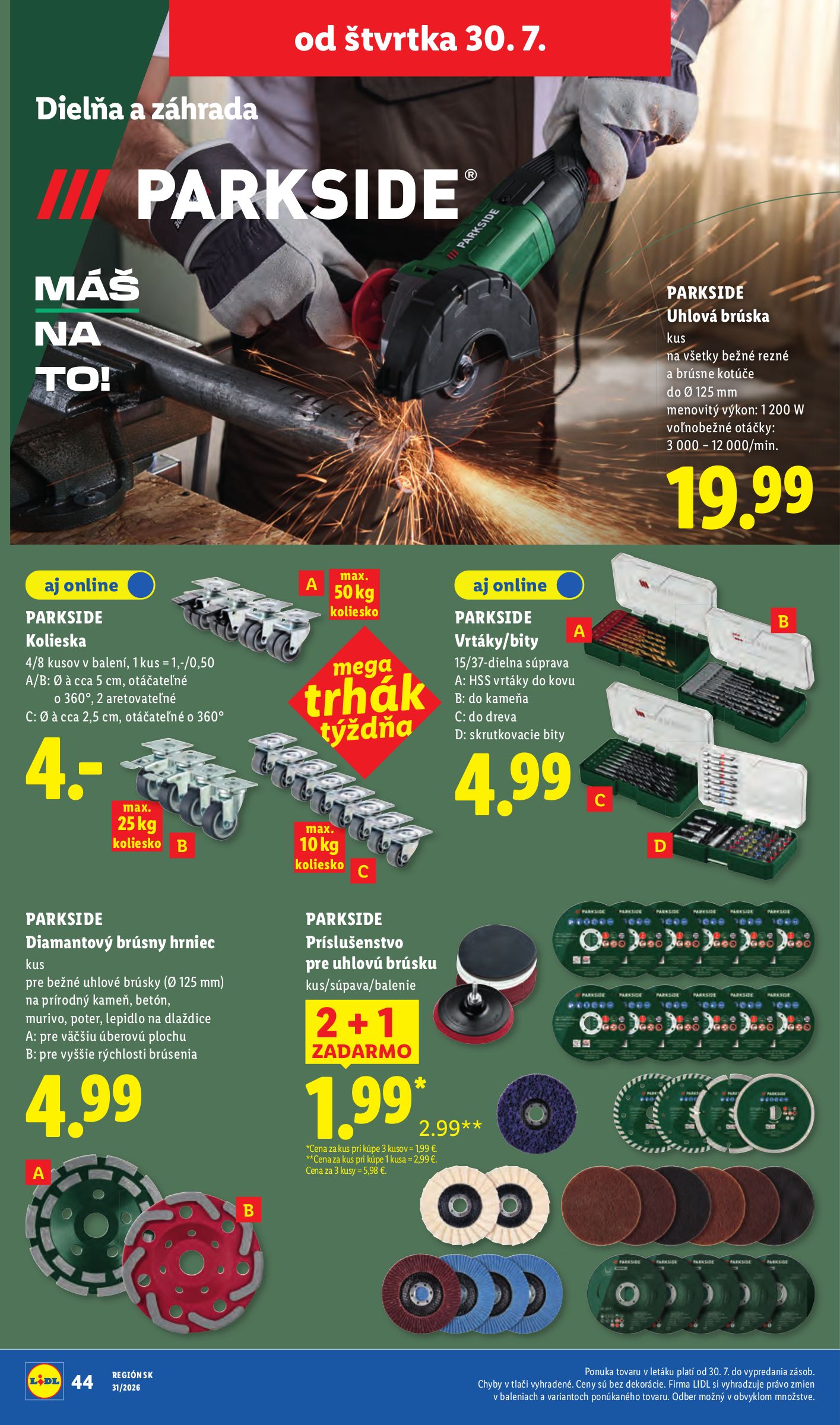 lidl - Nový Lidl leták od pondelka, 27.07.2026 do nedele, 02.08.2026 - page: 92