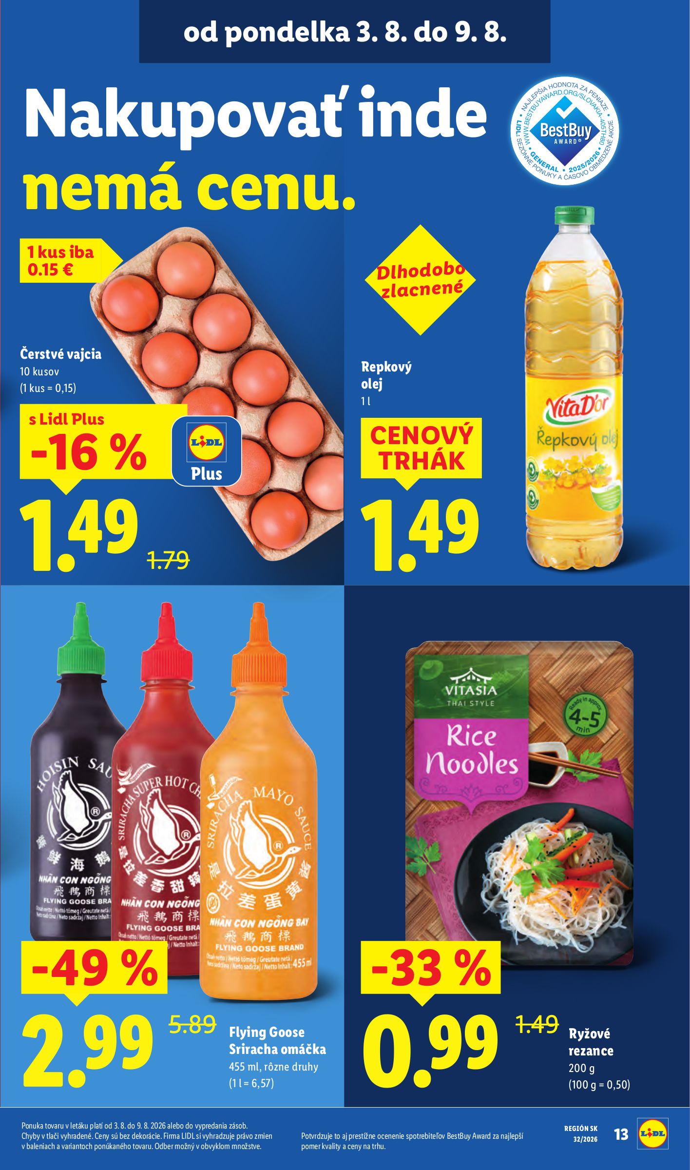 lidl - Nový Lidl leták od pondelka, 03.08.2026 do nedele, 09.08.2026 - page: 21