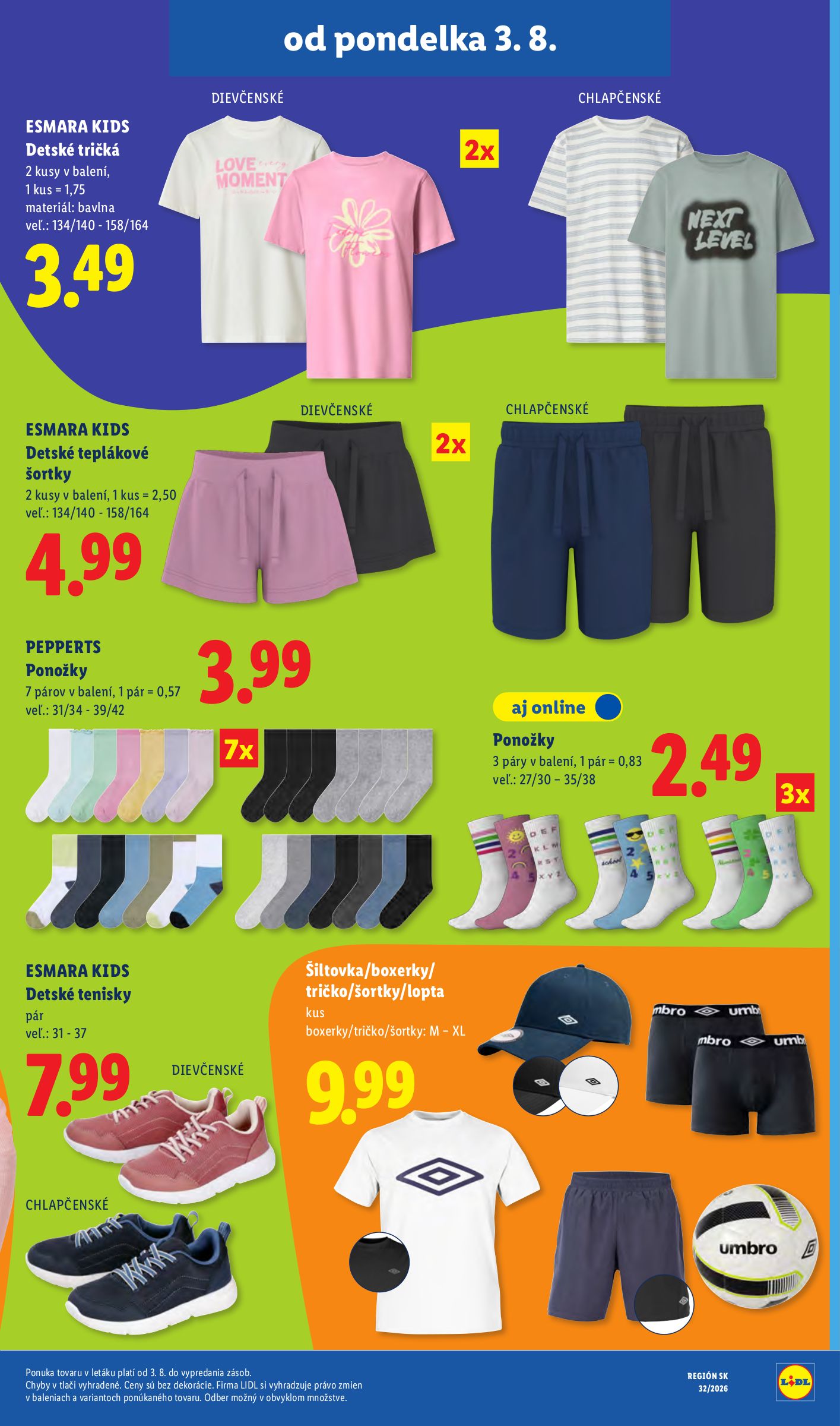 lidl - Nový Lidl leták od pondelka, 03.08.2026 do nedele, 09.08.2026 - page: 61