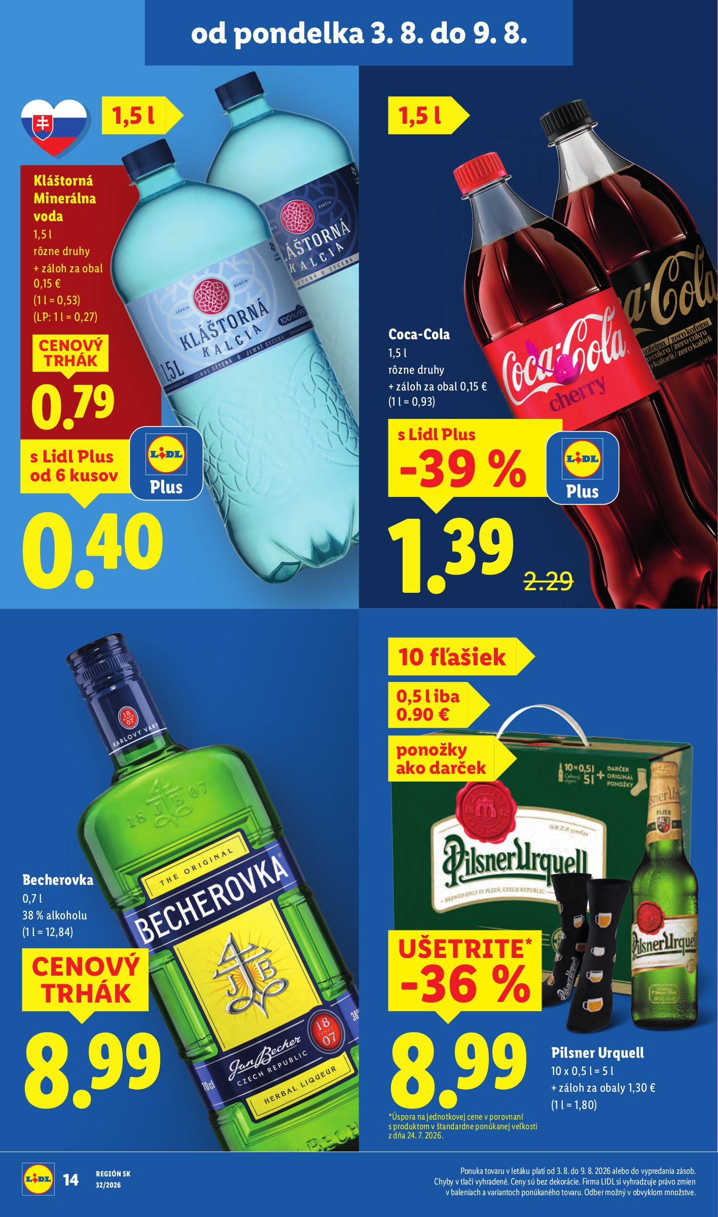 lidl - Nový Lidl leták od pondelka, 03.08.2026 do nedele, 09.08.2026 - page: 22
