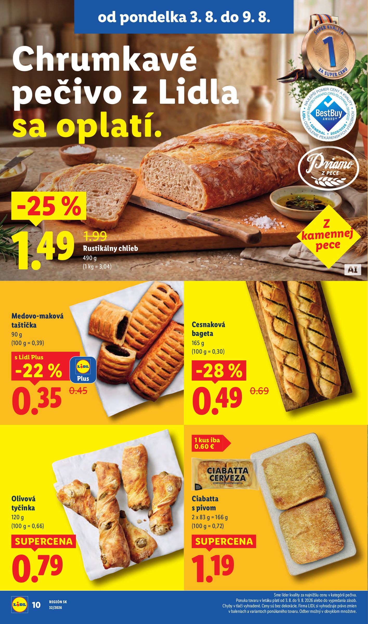 lidl - Nový Lidl leták od pondelka, 03.08.2026 do nedele, 09.08.2026 - page: 18