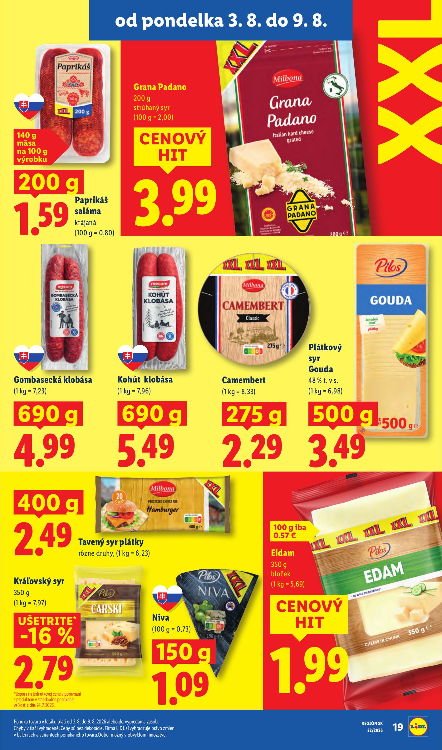 lidl - Nový Lidl leták od pondelka, 03.08.2026 do nedele, 09.08.2026 - page: 27