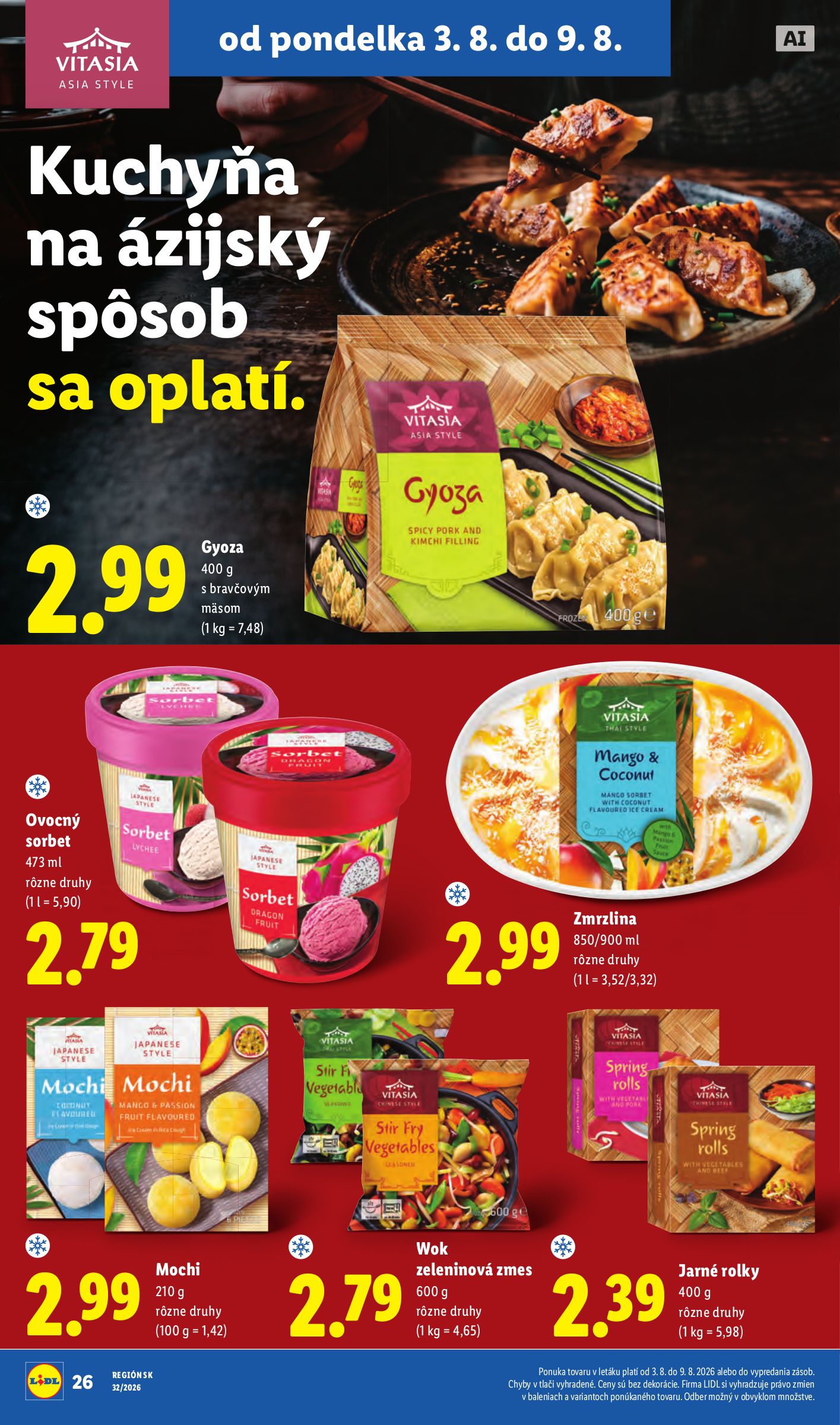 lidl - Nový Lidl leták od pondelka, 03.08.2026 do nedele, 09.08.2026 - page: 38