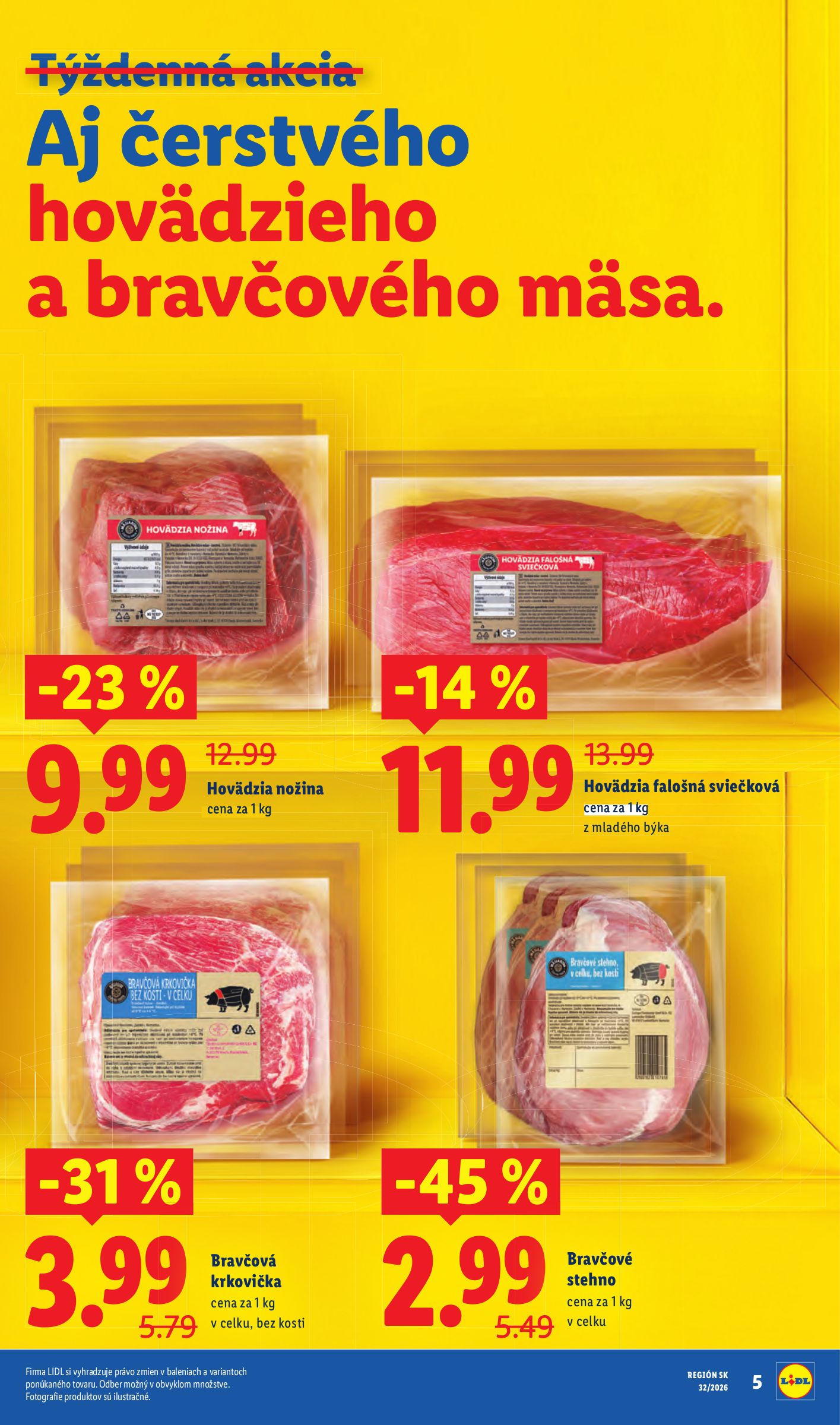 lidl - Nový Lidl leták od pondelka, 03.08.2026 do nedele, 09.08.2026 - page: 7