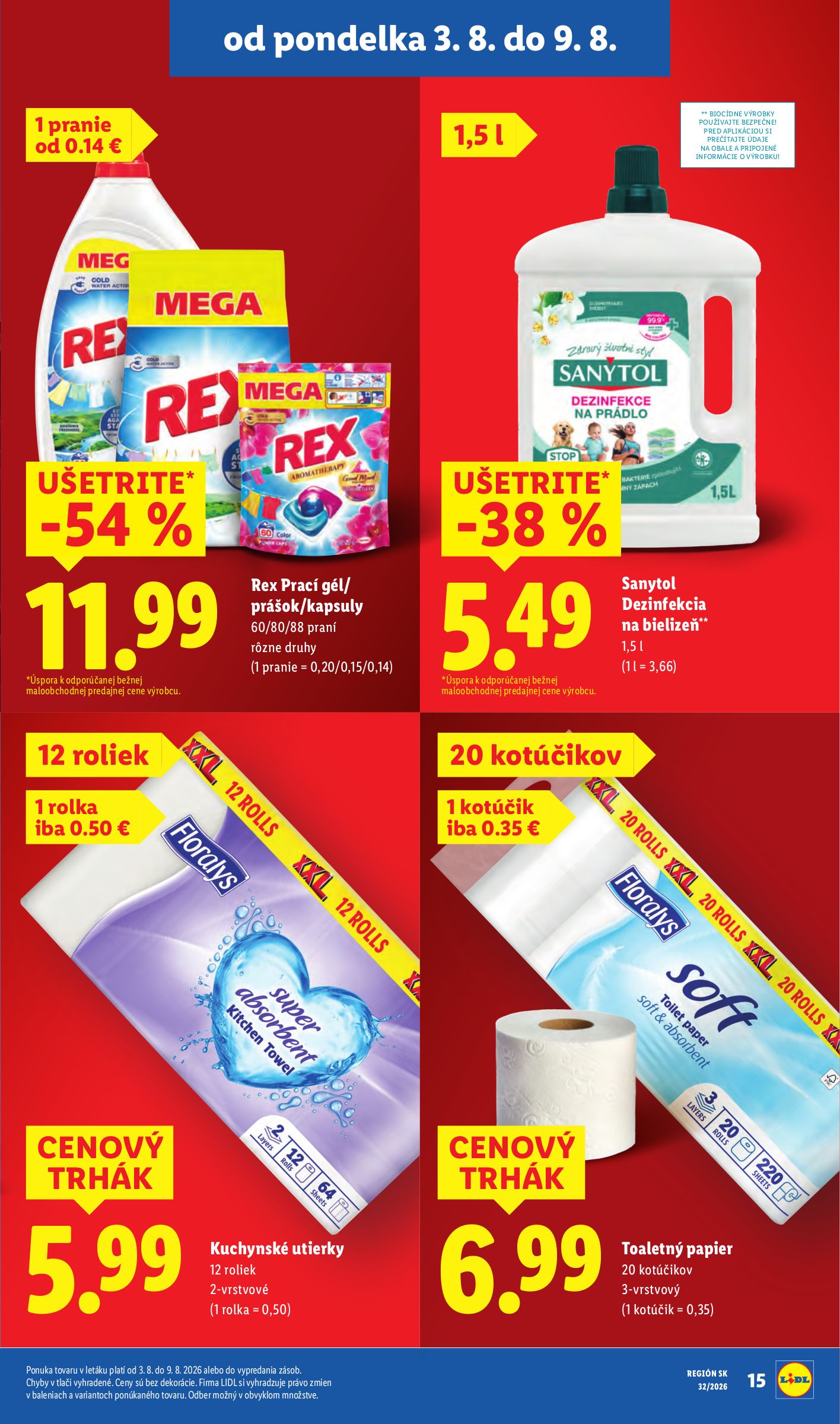 lidl - Nový Lidl leták od pondelka, 03.08.2026 do nedele, 09.08.2026 - page: 23
