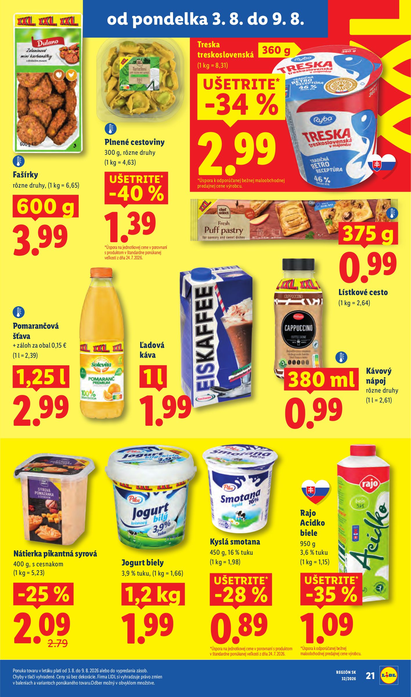 lidl - Nový Lidl leták od pondelka, 03.08.2026 do nedele, 09.08.2026 - page: 29