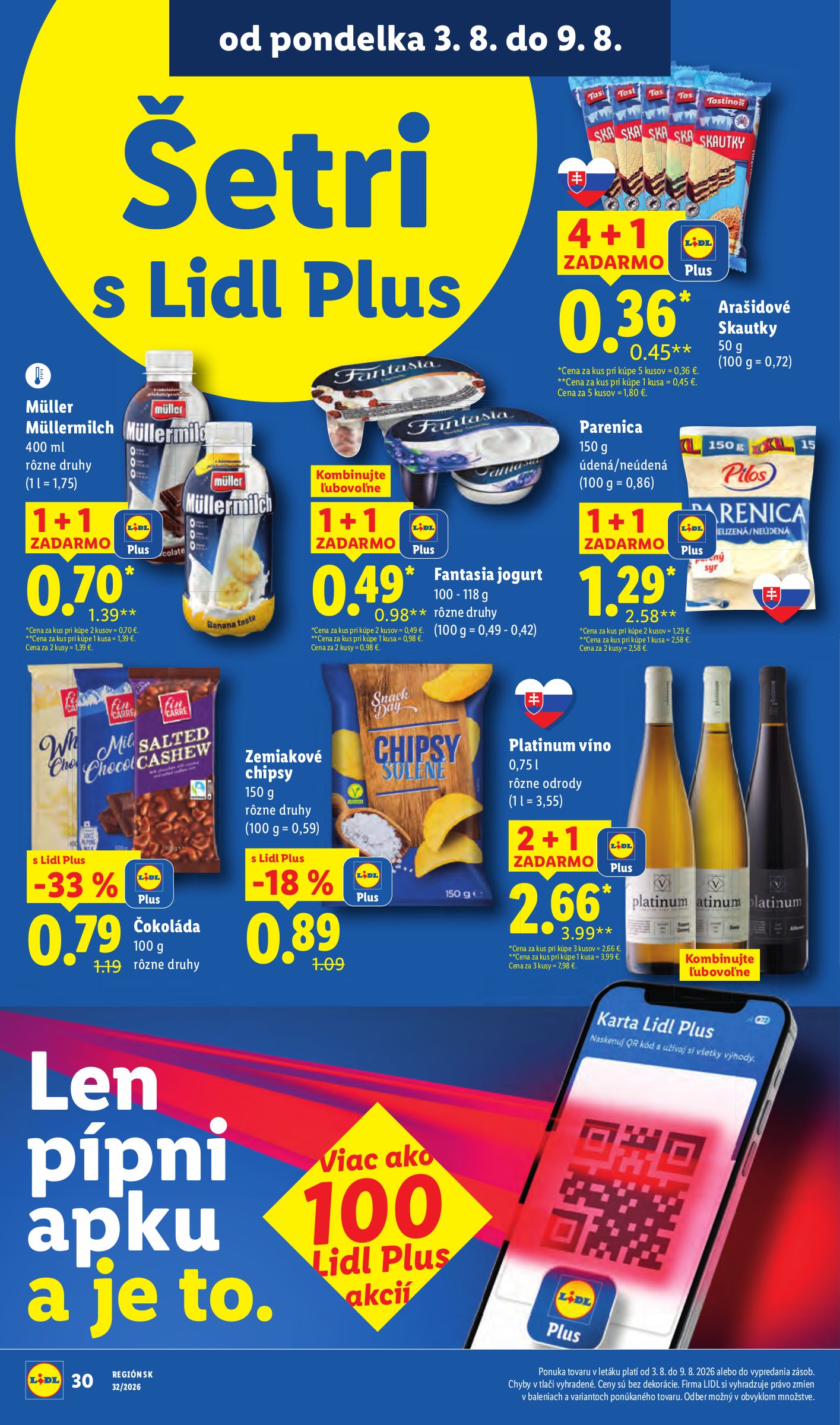 lidl - Nový Lidl leták od pondelka, 03.08.2026 do nedele, 09.08.2026 - page: 36