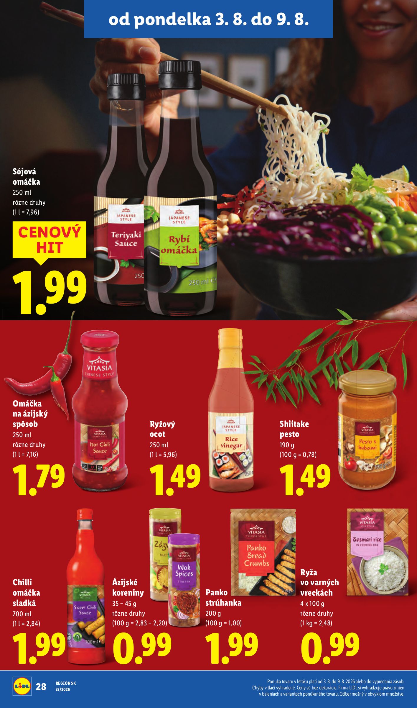 lidl - Nový Lidl leták od pondelka, 03.08.2026 do nedele, 09.08.2026 - page: 40