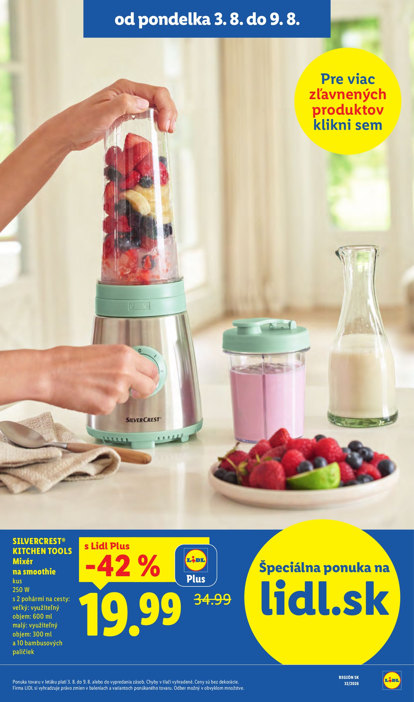 lidl - Nový Lidl leták od pondelka, 03.08.2026 do nedele, 09.08.2026 - page: 11