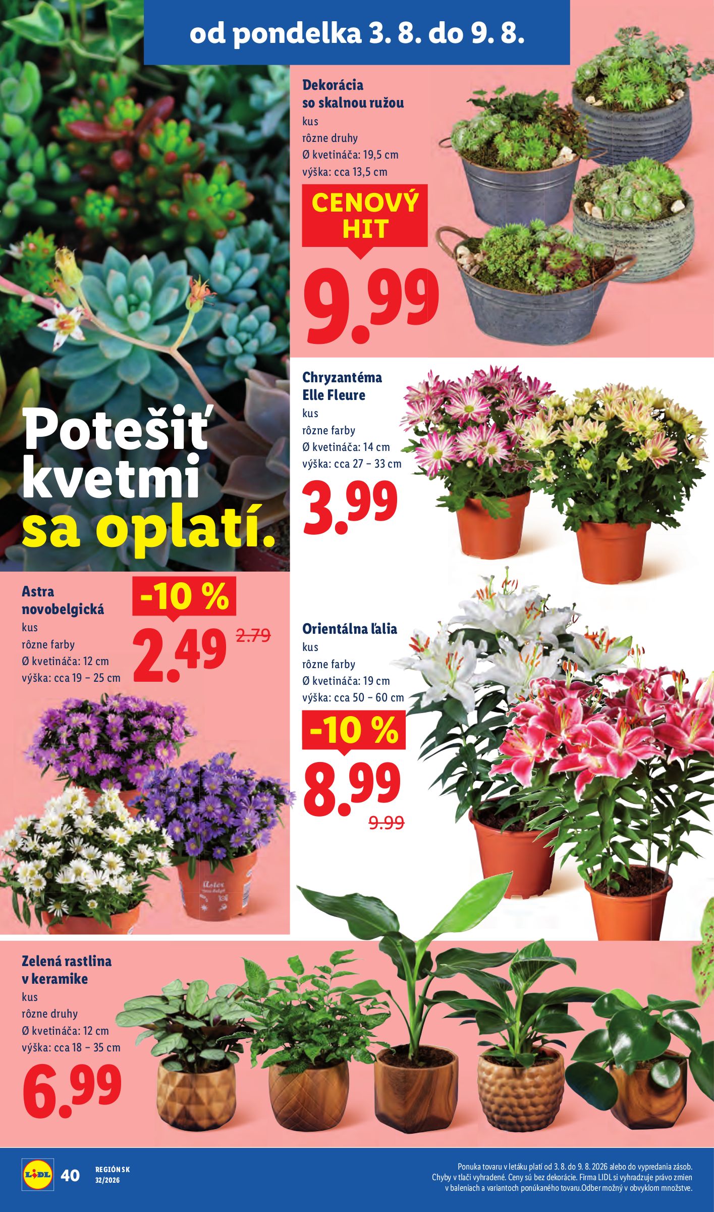 lidl - Nový Lidl leták od pondelka, 03.08.2026 do nedele, 09.08.2026 - page: 62