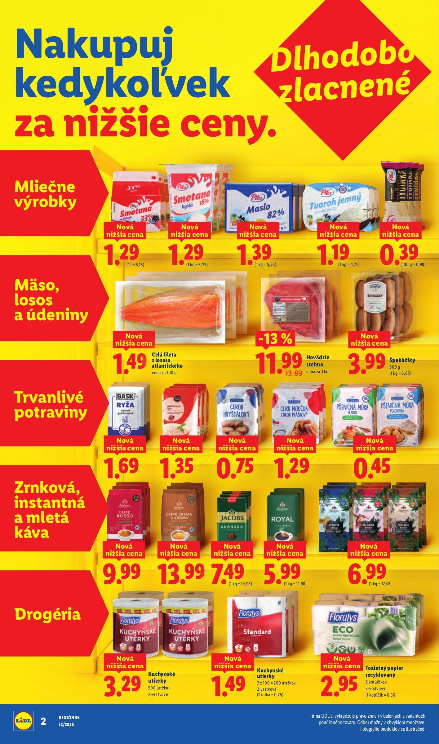 lidl - Nový Lidl leták od pondelka, 03.08.2026 do nedele, 09.08.2026 - page: 4