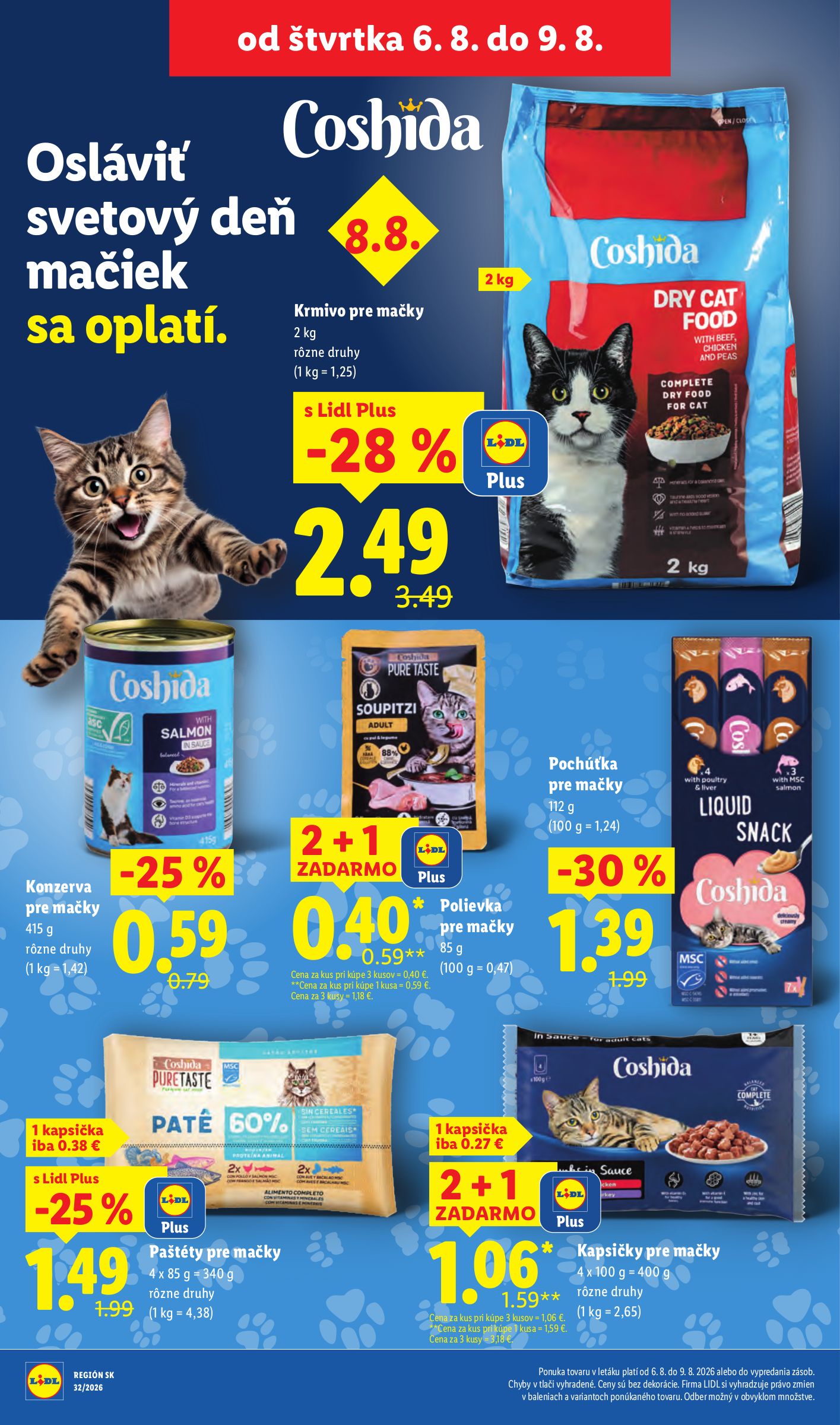 lidl - Nový Lidl leták od pondelka, 03.08.2026 do nedele, 09.08.2026 - page: 81