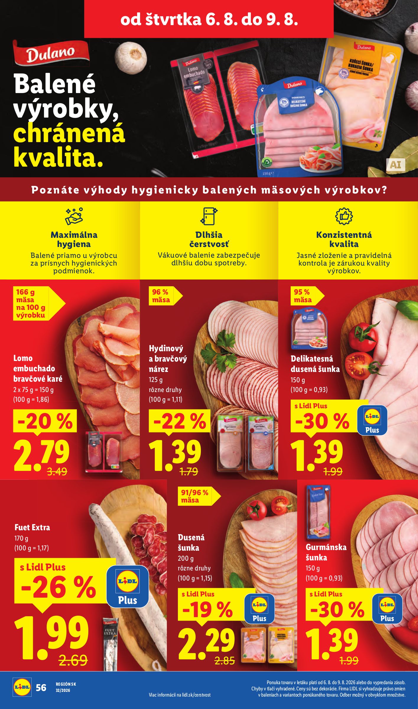 lidl - Nový Lidl leták od pondelka, 03.08.2026 do nedele, 09.08.2026 - page: 69