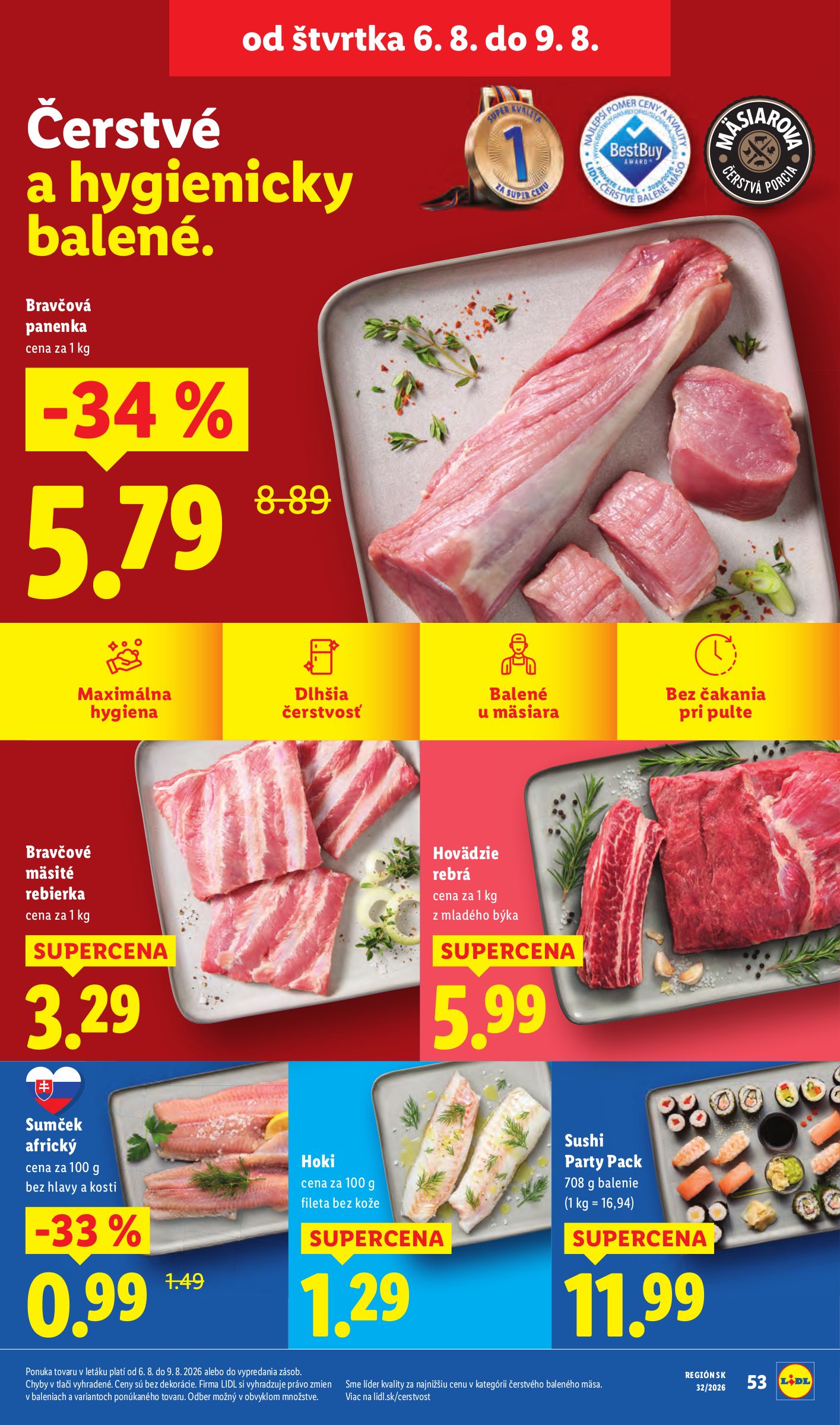lidl - Nový Lidl leták od pondelka, 03.08.2026 do nedele, 09.08.2026 - page: 68