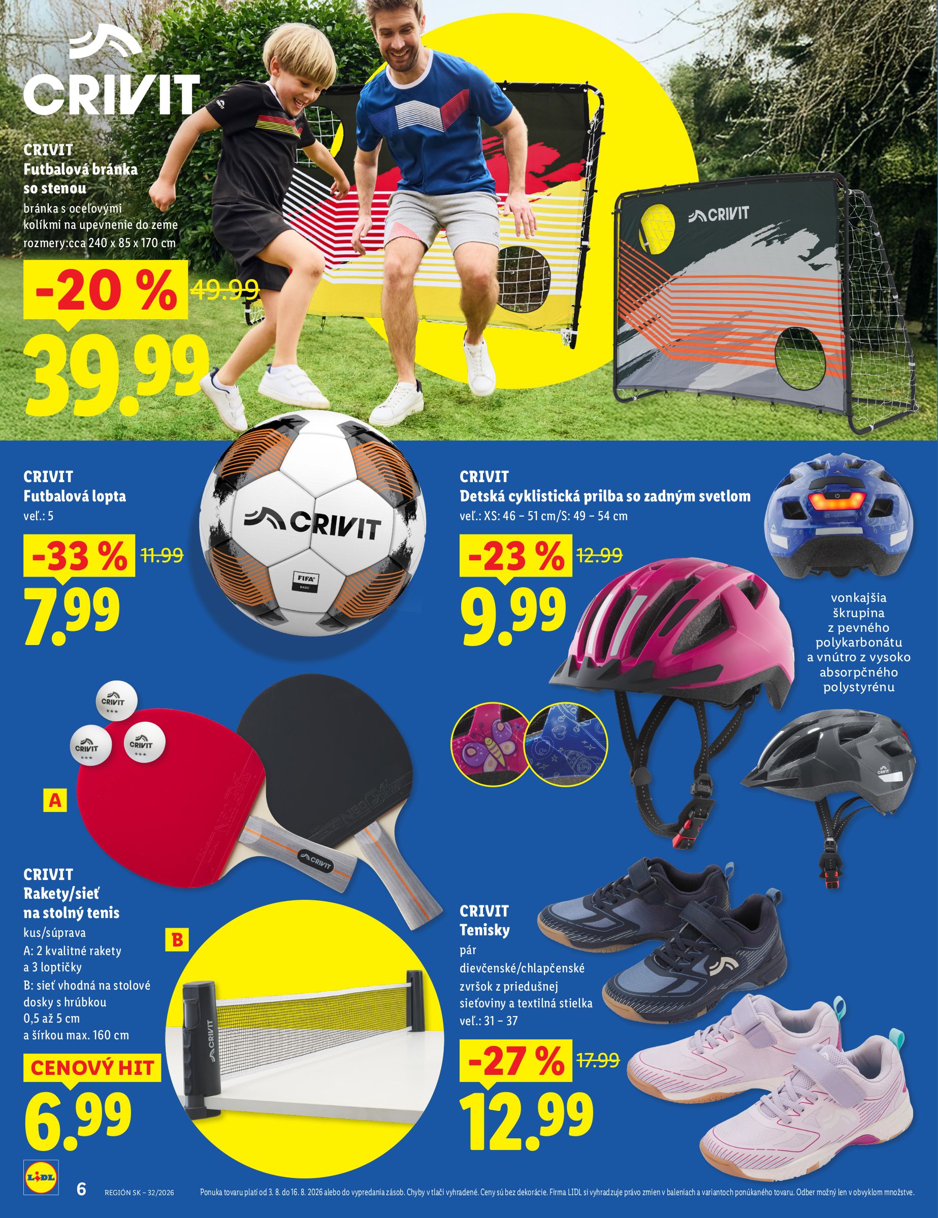 lidl - Aktuálny Lidl.sk leták od pondelka, 03.08.2026 do nedele, 16.08.2026 - page: 6