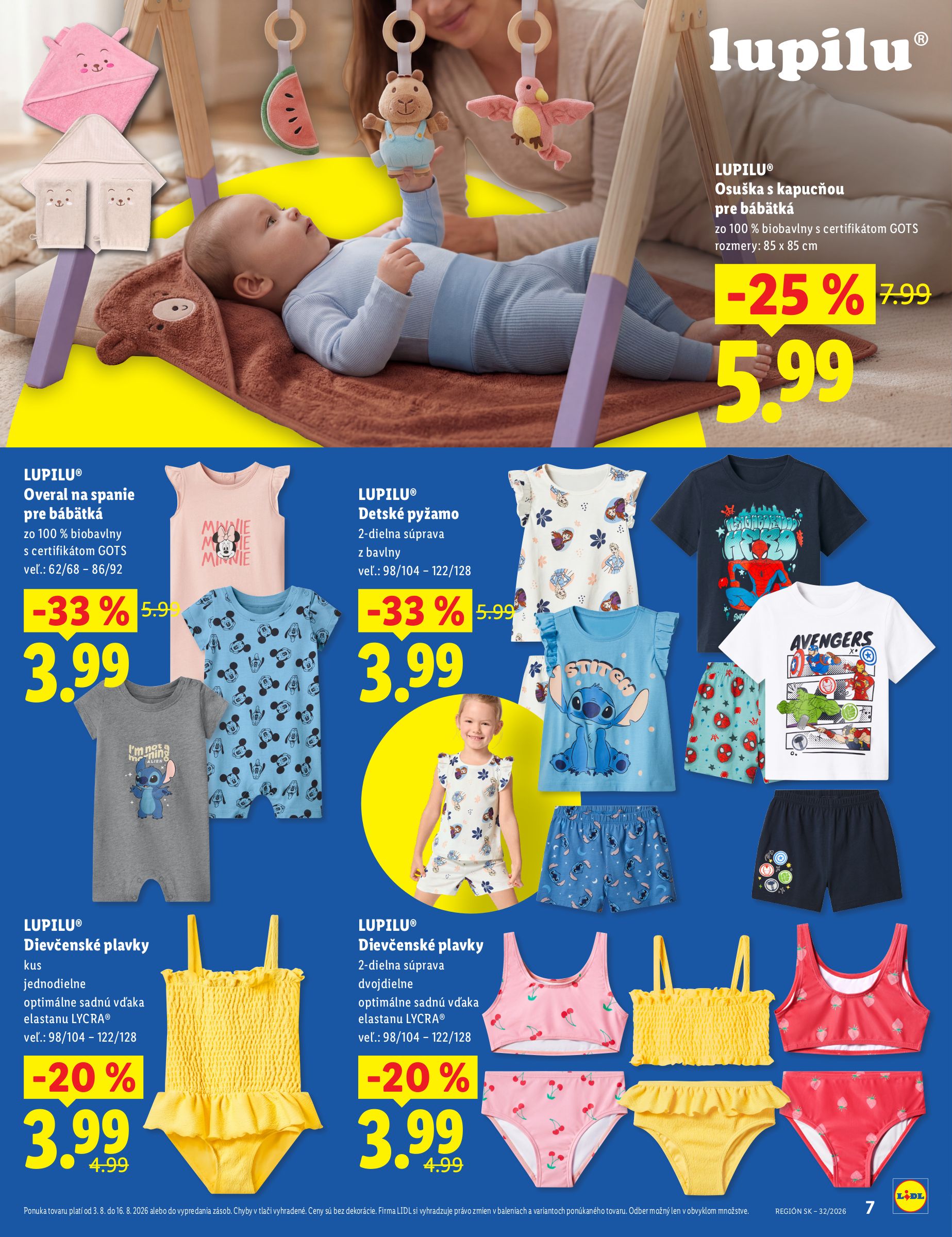 lidl - Aktuálny Lidl.sk leták od pondelka, 03.08.2026 do nedele, 16.08.2026 - page: 7