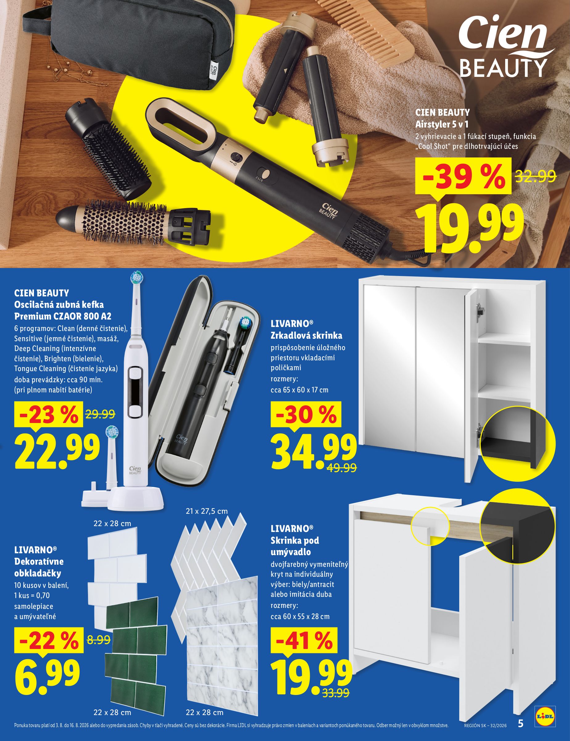 lidl - Aktuálny Lidl.sk leták od pondelka, 03.08.2026 do nedele, 16.08.2026 - page: 5