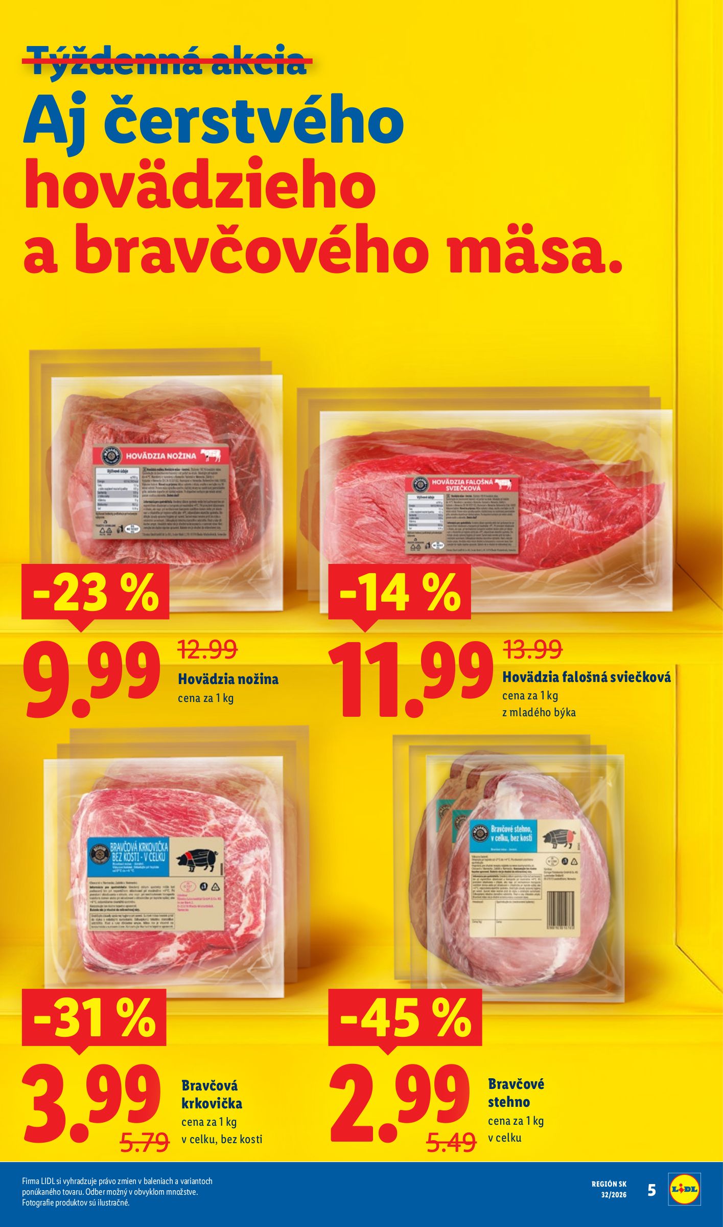 lidl - Aktuálny Lidl leták od pondelka, 03.08.2026 do nedele, 09.08.2026 - page: 7