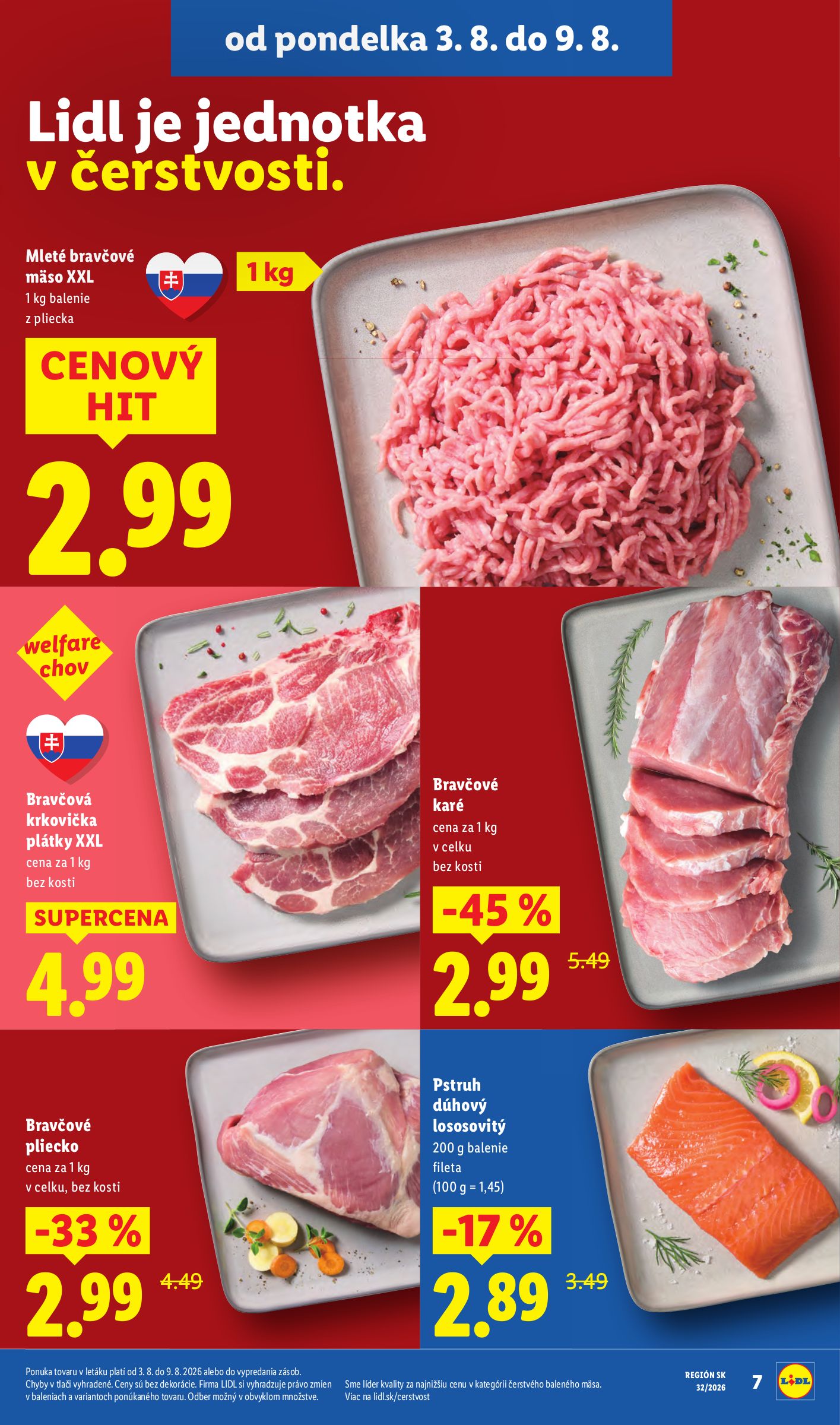 lidl - Aktuálny Lidl leták od pondelka, 03.08.2026 do nedele, 09.08.2026 - page: 17