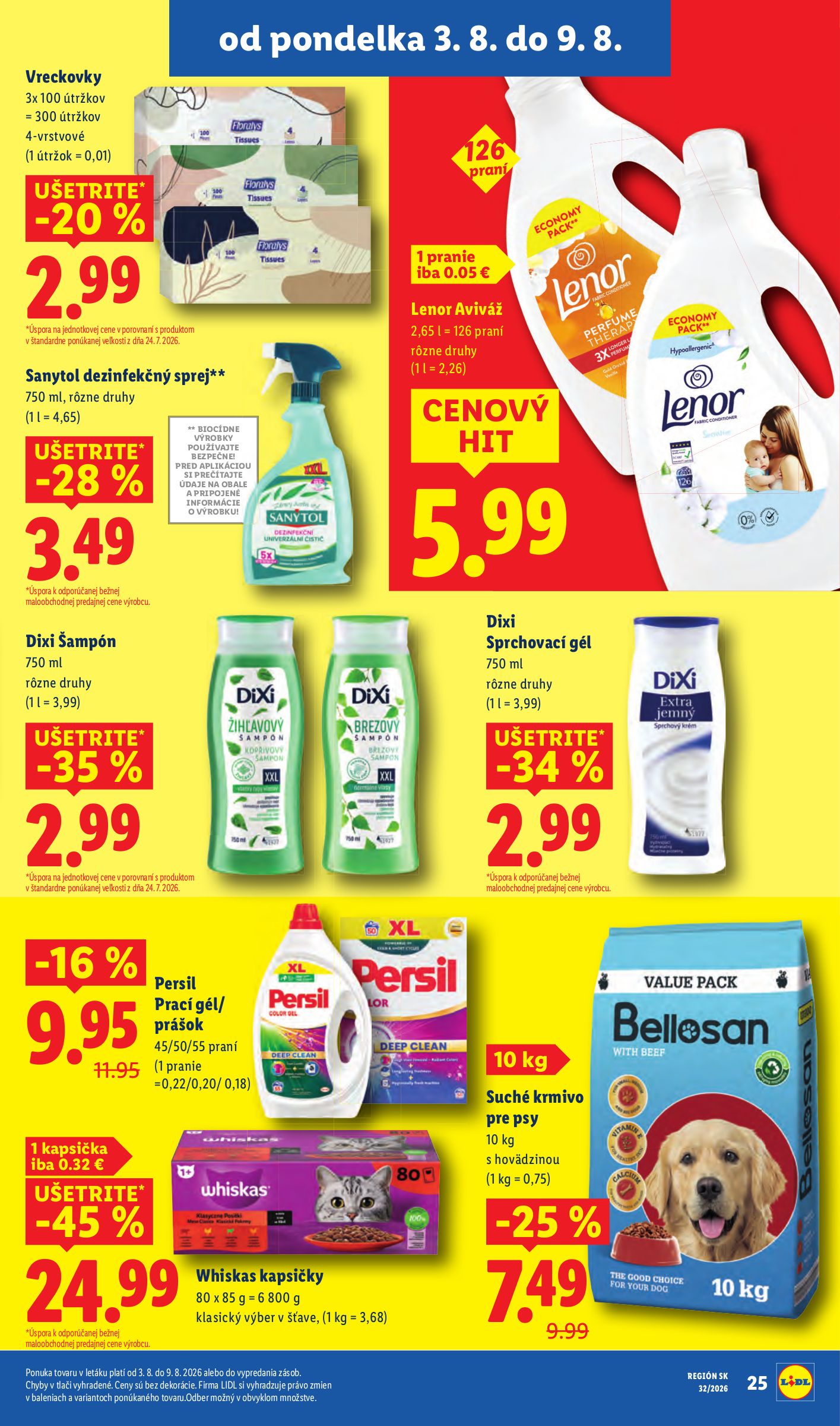 lidl - Aktuálny Lidl leták od pondelka, 03.08.2026 do nedele, 09.08.2026 - page: 36