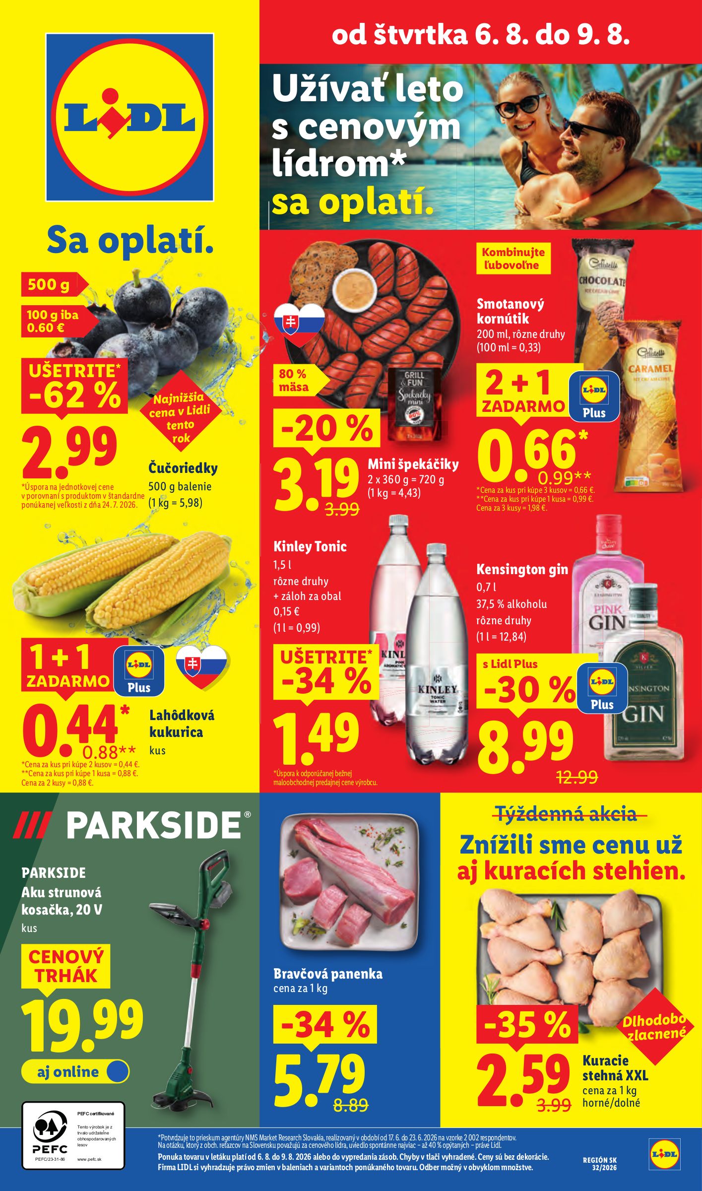 lidl - Aktuálny Lidl leták od pondelka, 03.08.2026 do nedele, 09.08.2026 - page: 66