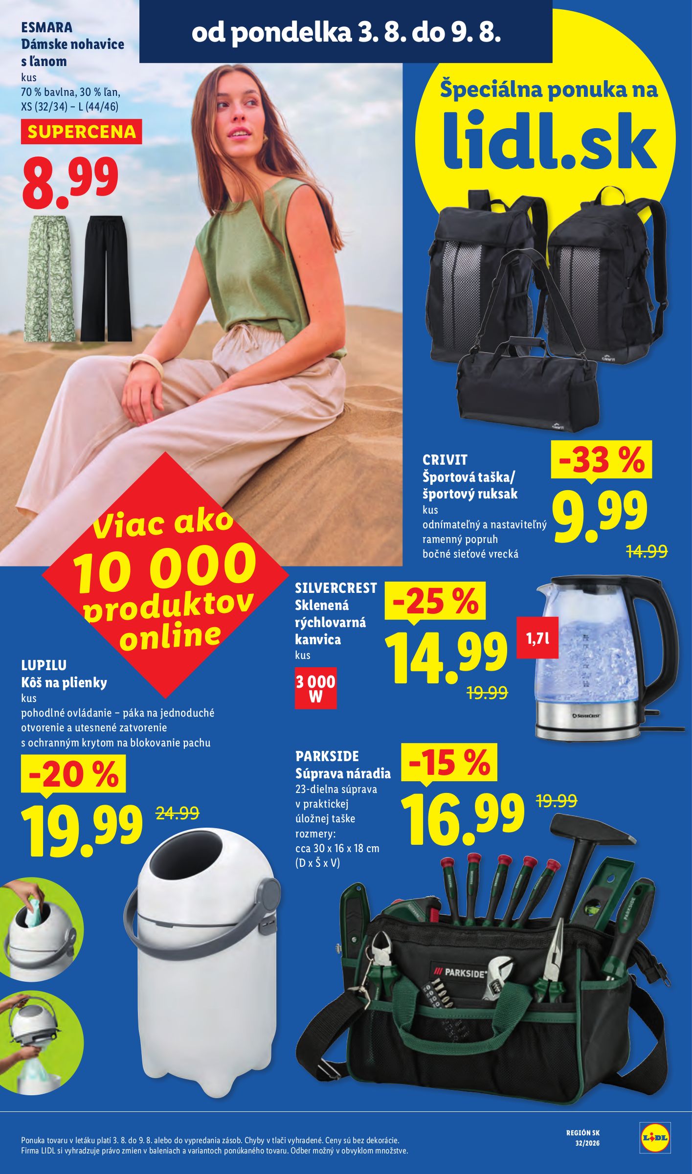 lidl - Aktuálny Lidl leták od pondelka, 03.08.2026 do nedele, 09.08.2026 - page: 9